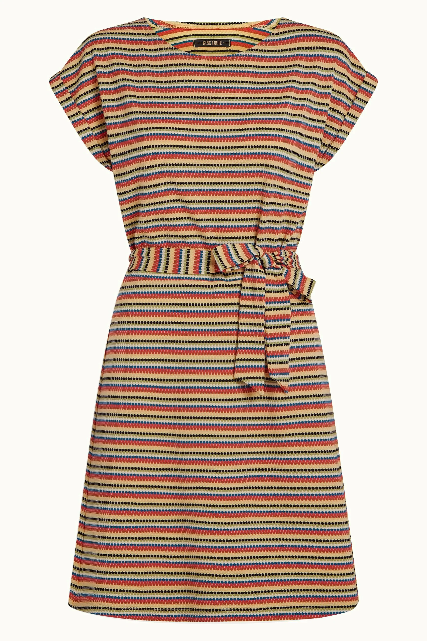 Aria Tunic Dress Beebop Stripe - Image 5