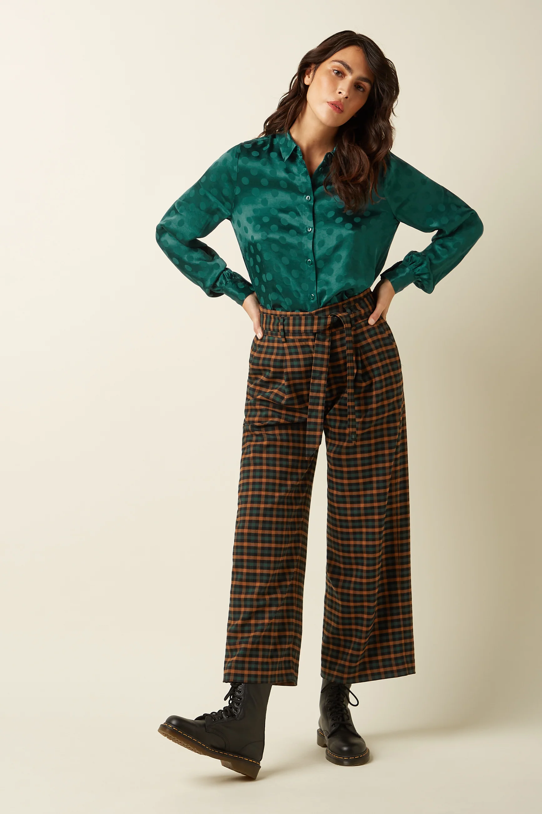 Ava Pants Brook Check - Image 2