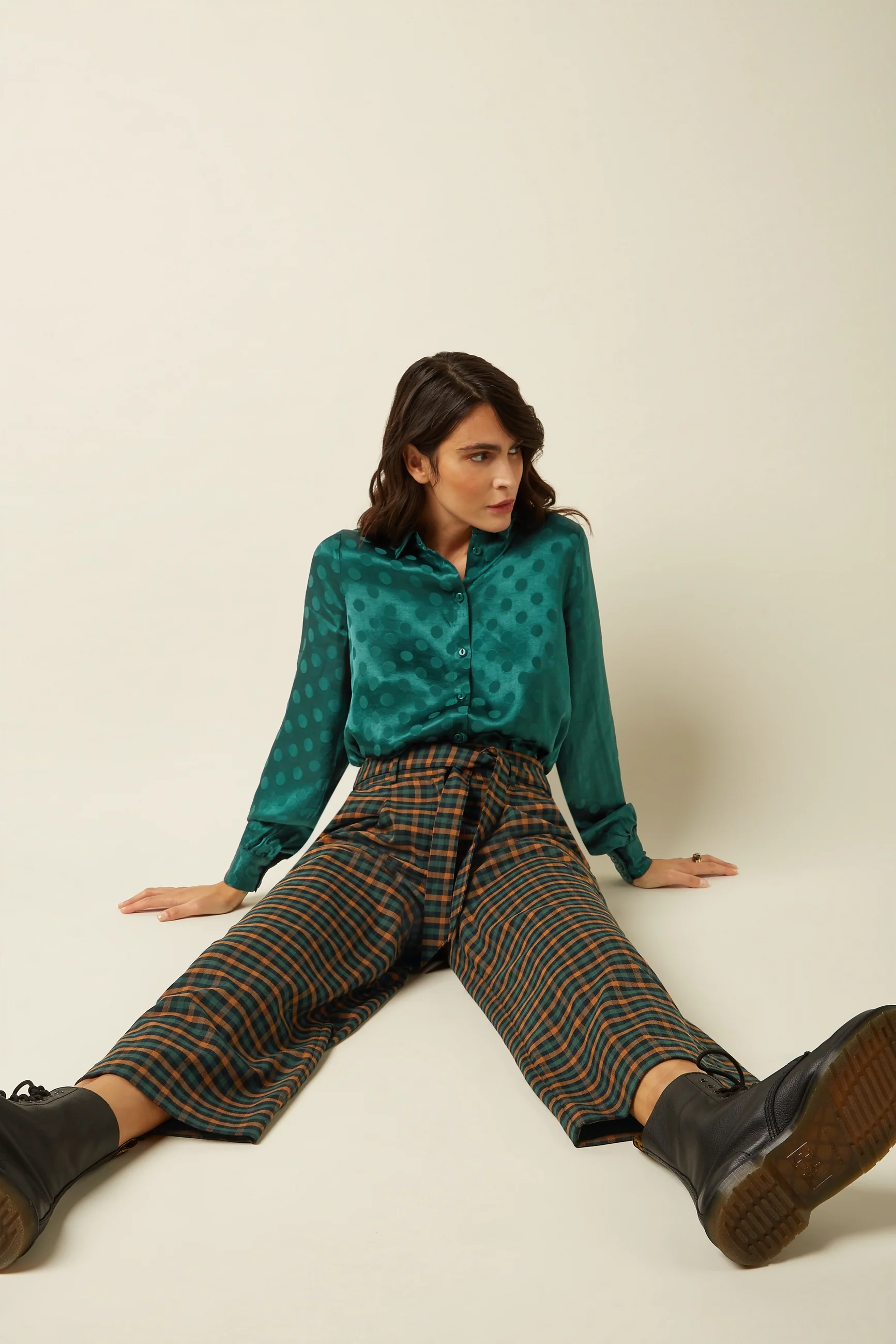 Ava Pants Brook Check - Image 3