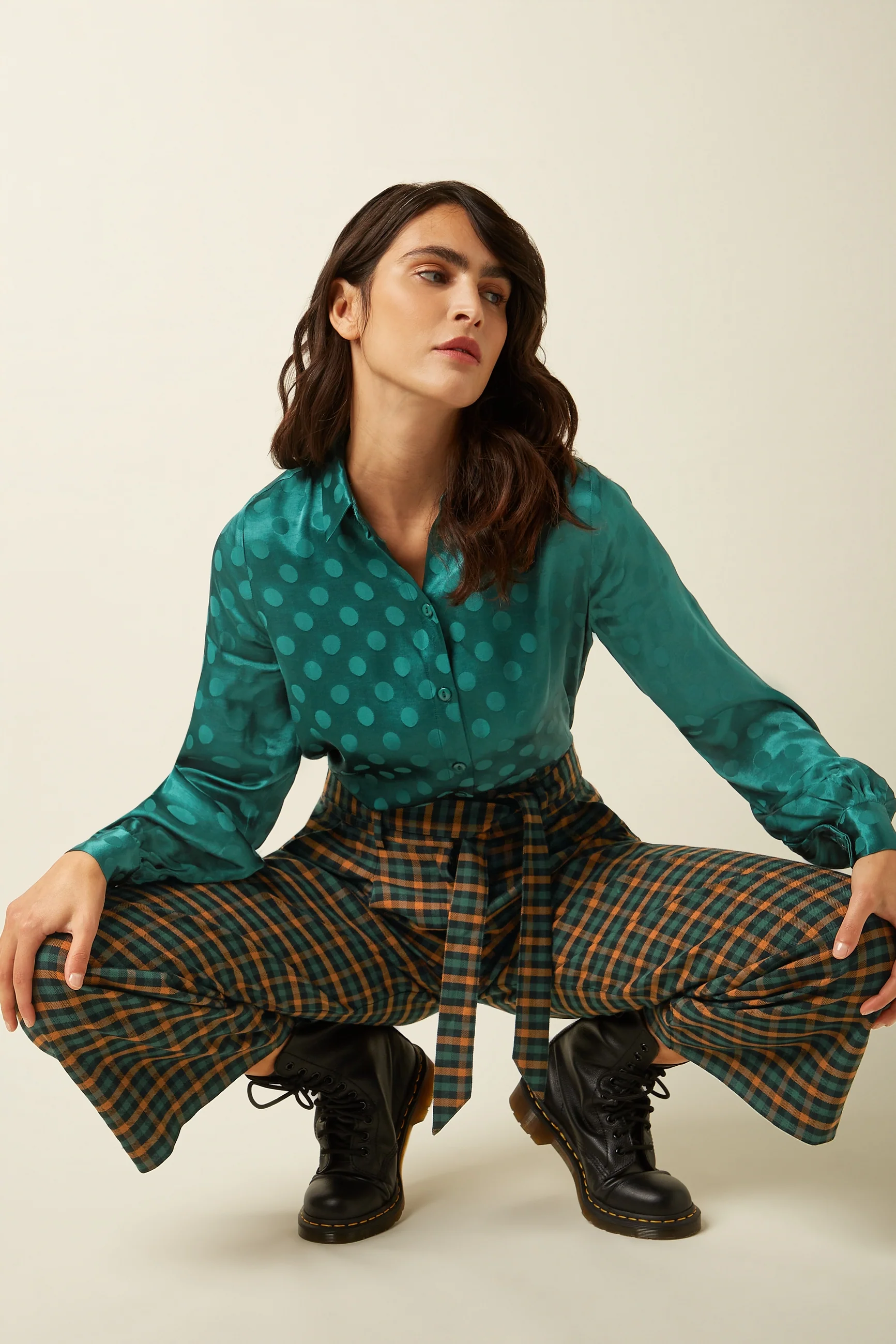 Ava Pants Brook Check - Image 7