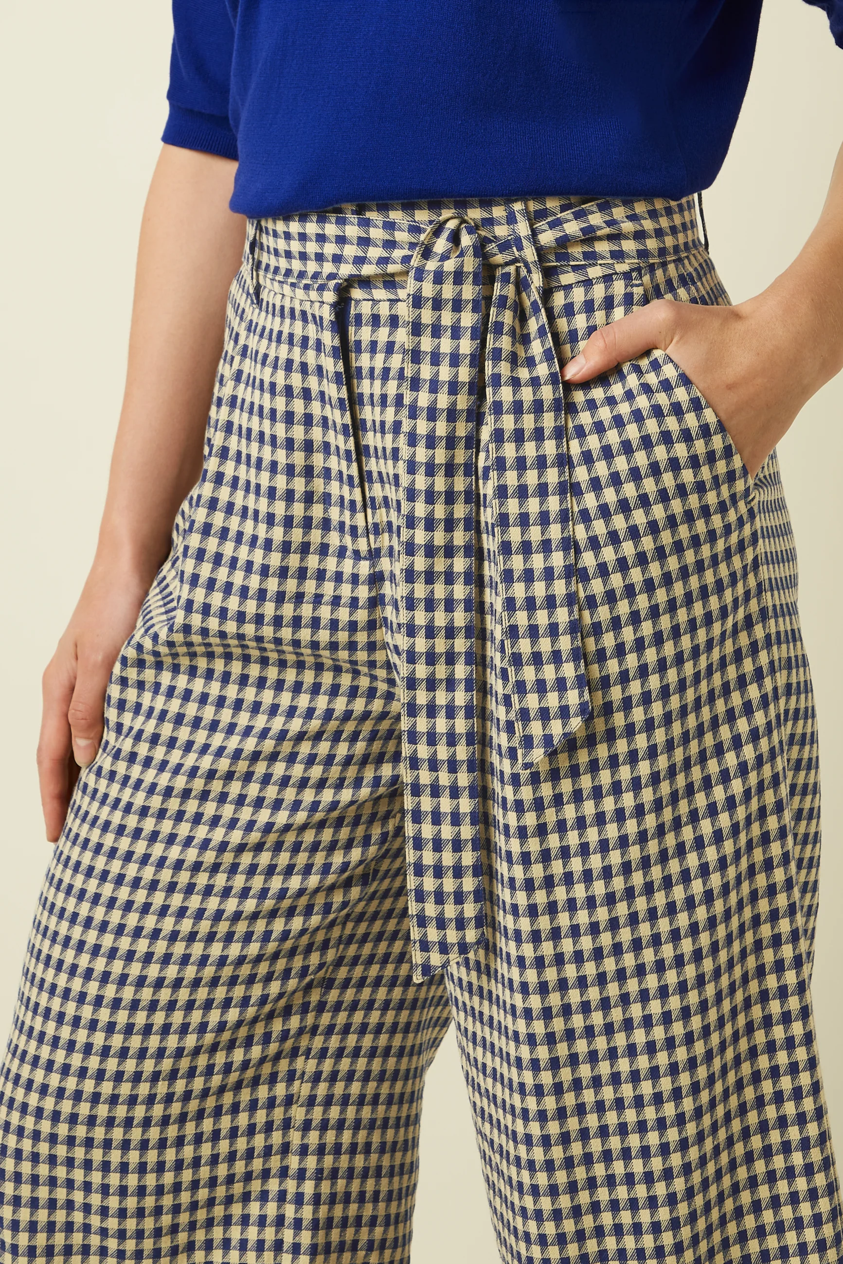 Ava Pants Pretty Check - Image 4