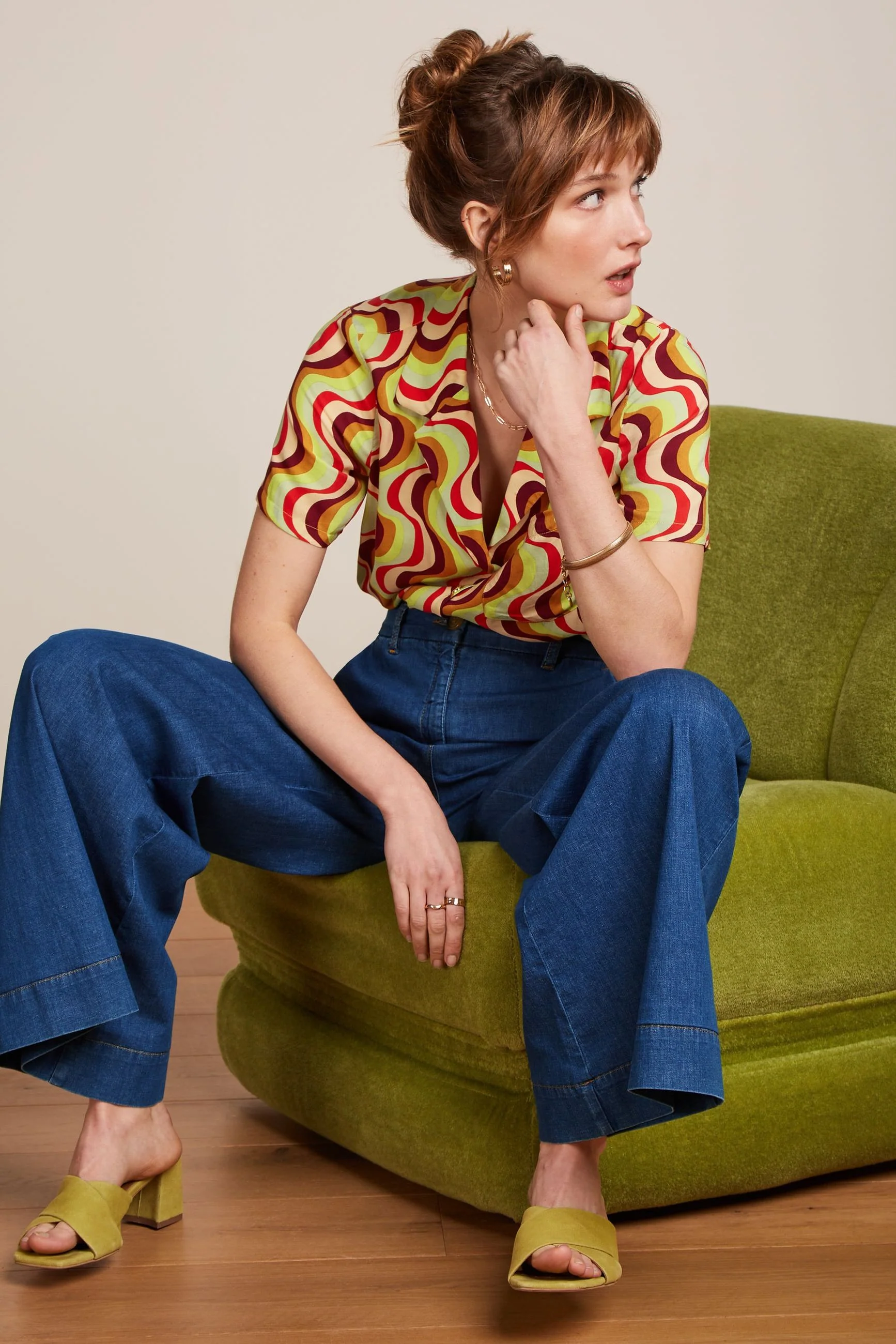 Bella Blouse Jiggy Voile