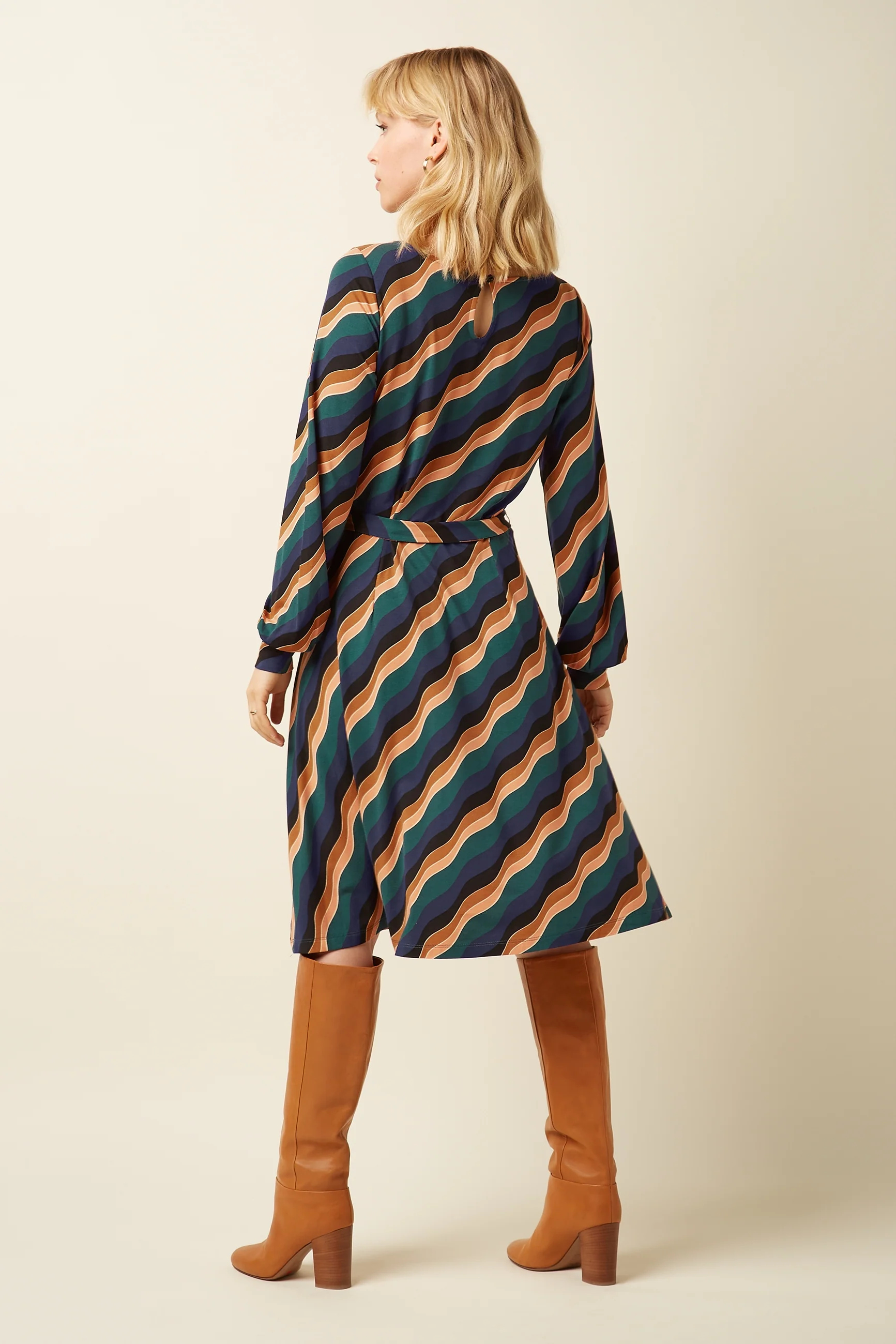 Betty Puff Dress Razzle - Image 3