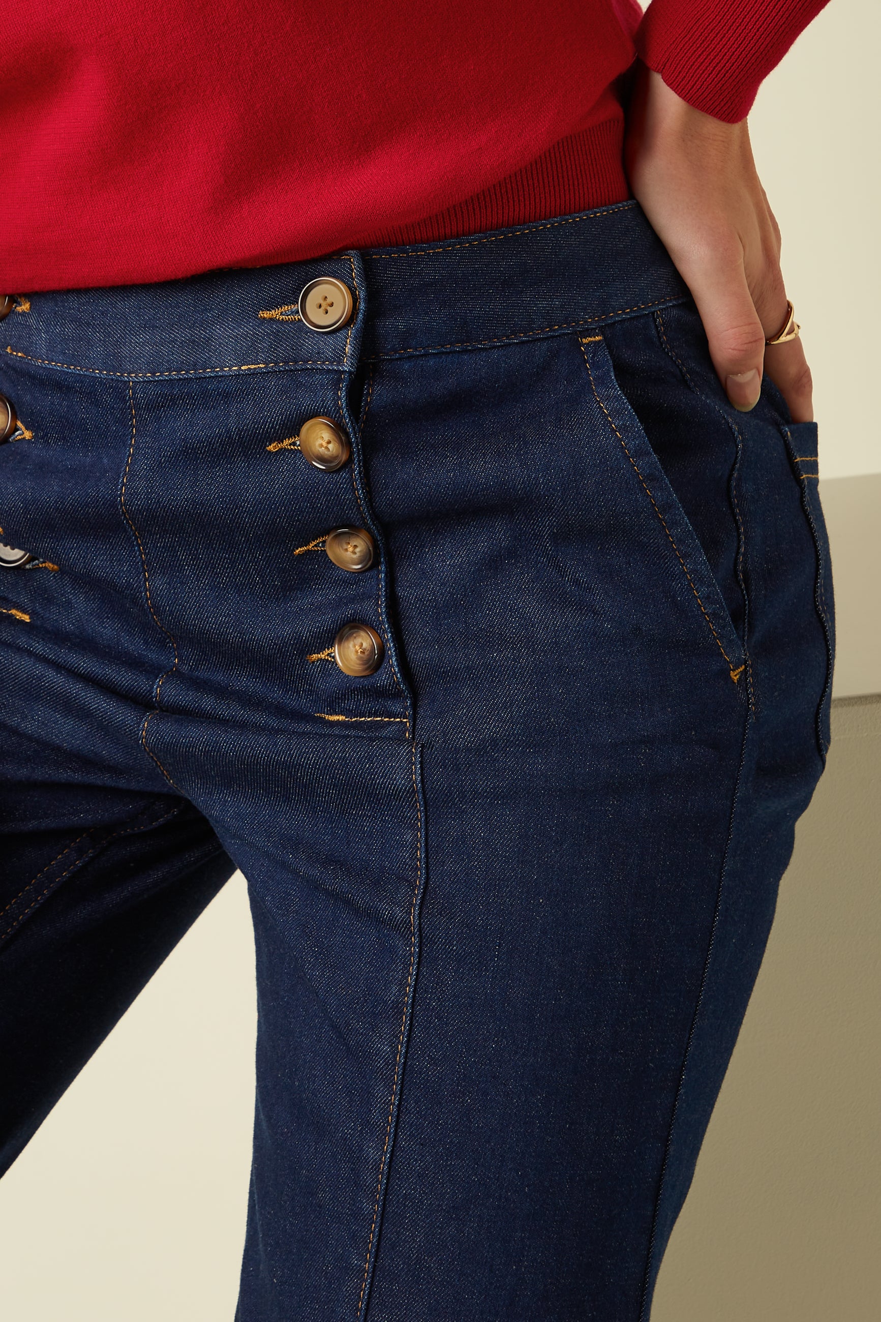 Bob Sailor Pants Onyx Denim - Image 4