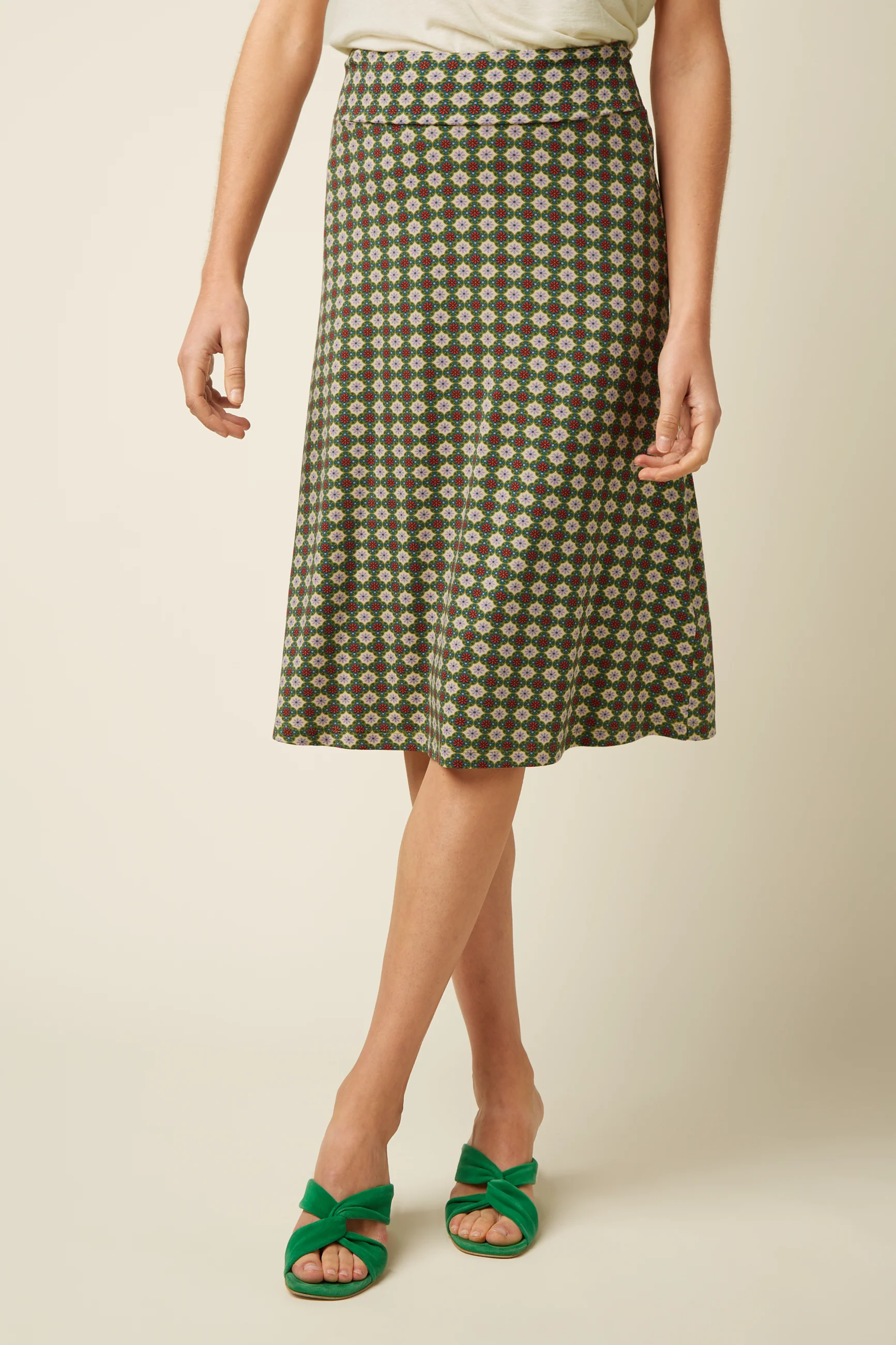Border Juno Skirt Jade