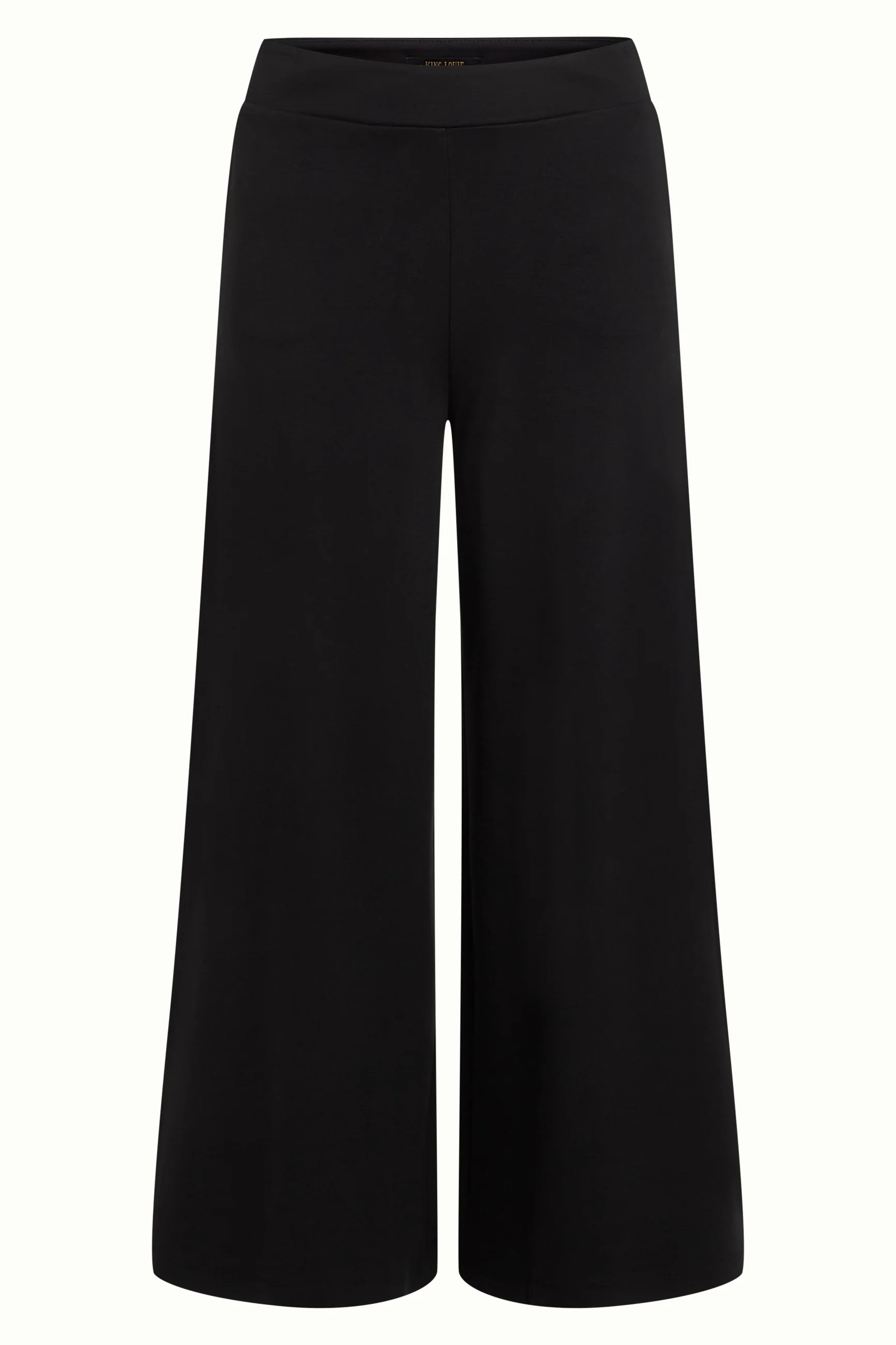 Border Palazzo Cropped Pants Milano Uni - Image 5