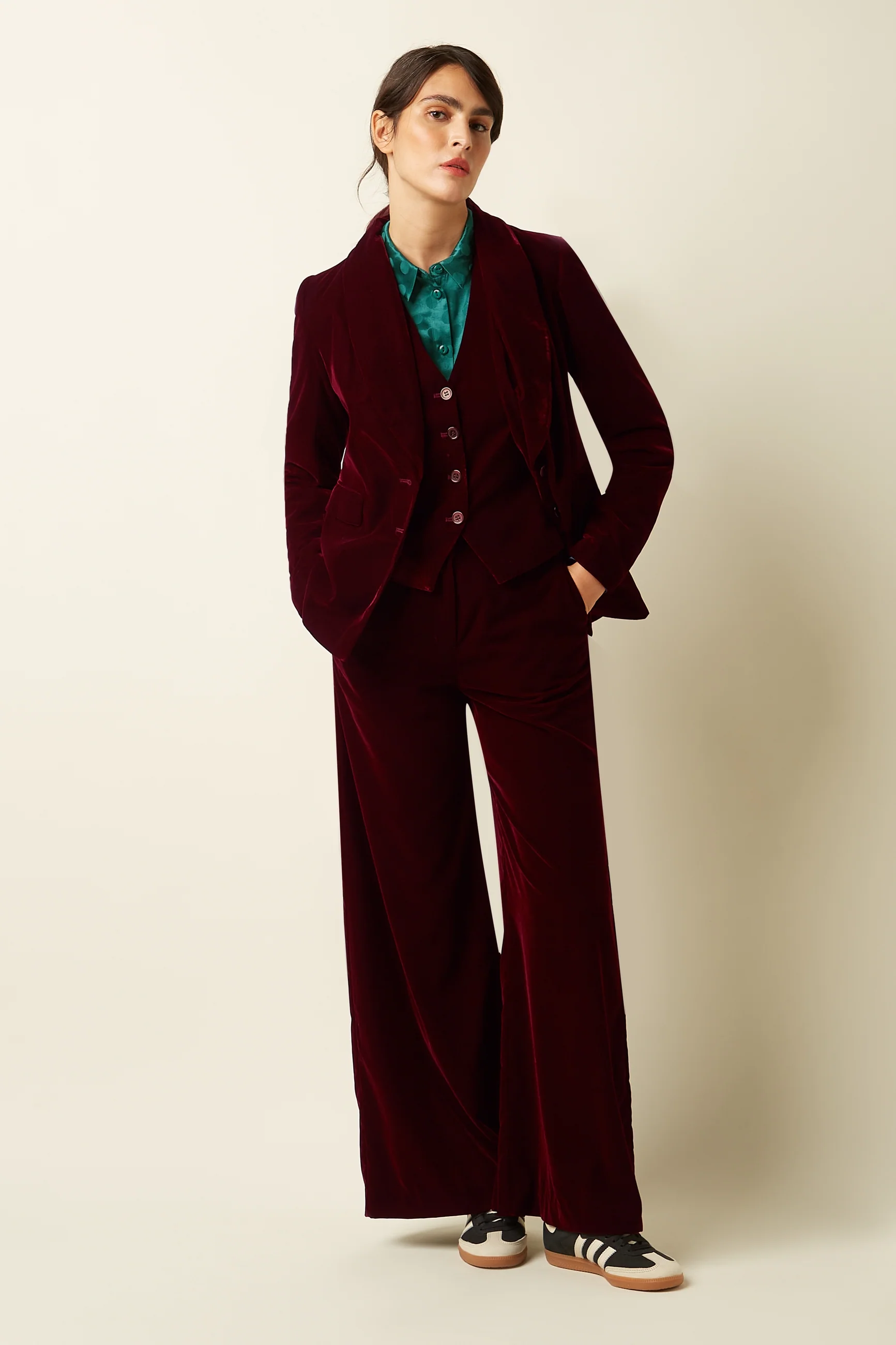 Brooke Blazer Gamine Velvet - Image 2