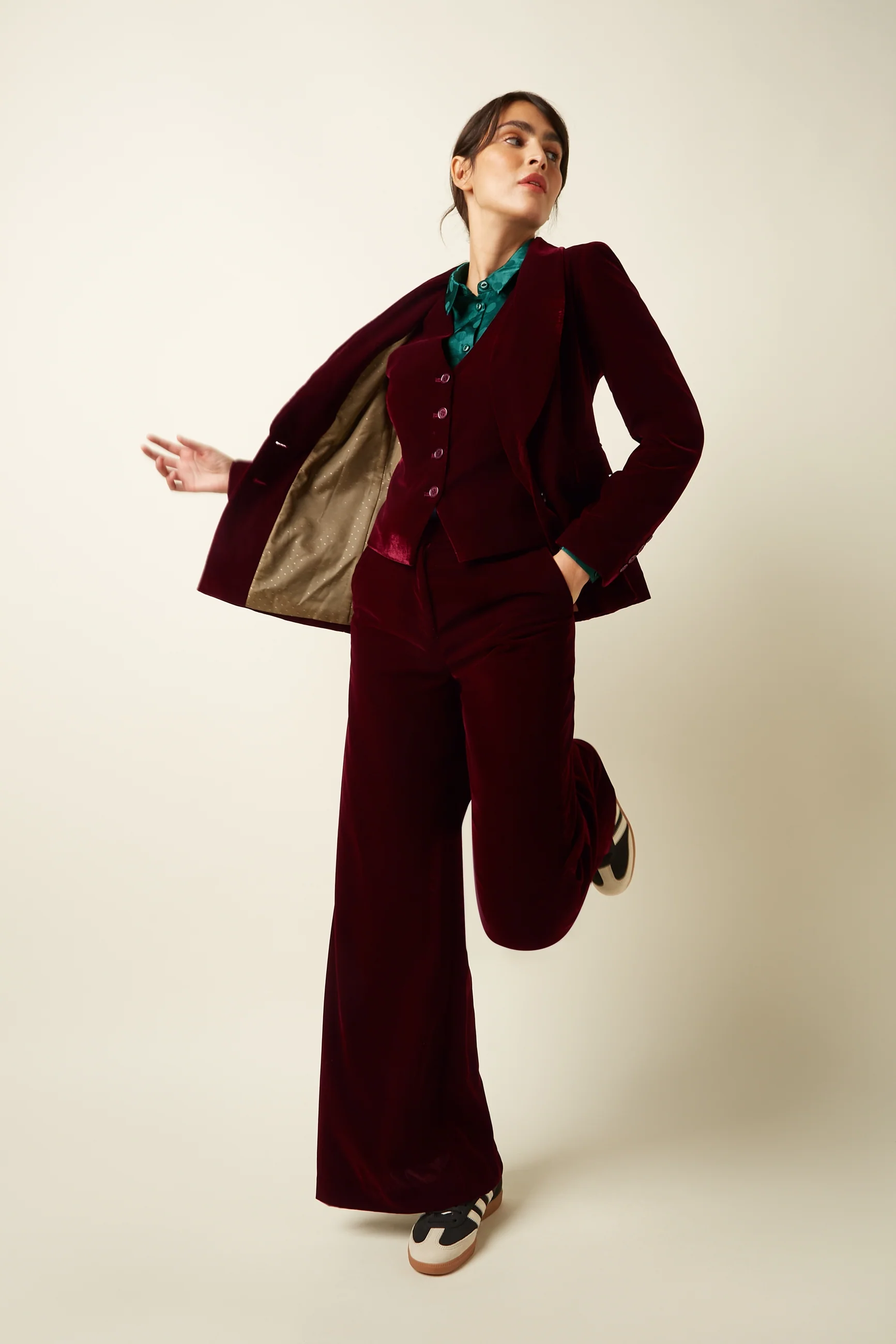 Brooke Blazer Gamine Velvet - Image 4