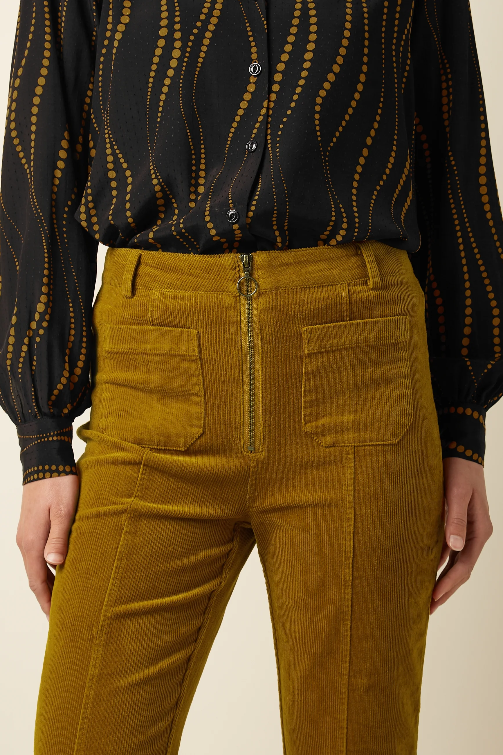 Chris Zip Pants Corduroy - Image 4