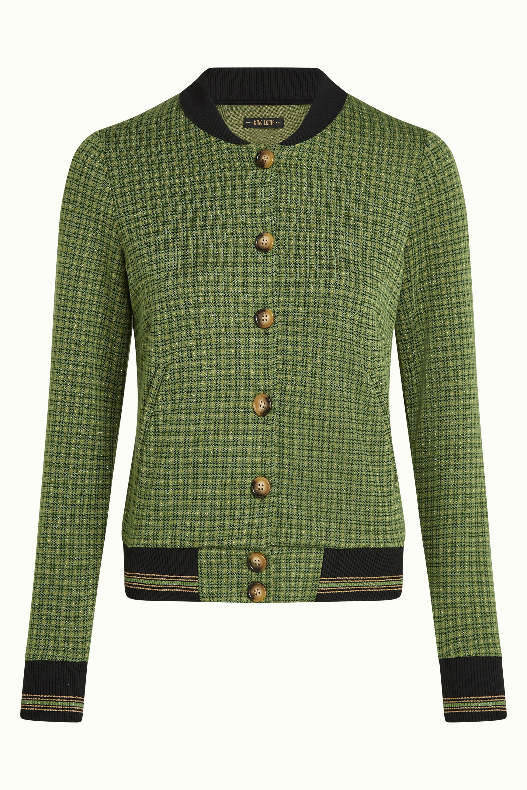 Cleo Jacket Ivy Check - Image 4