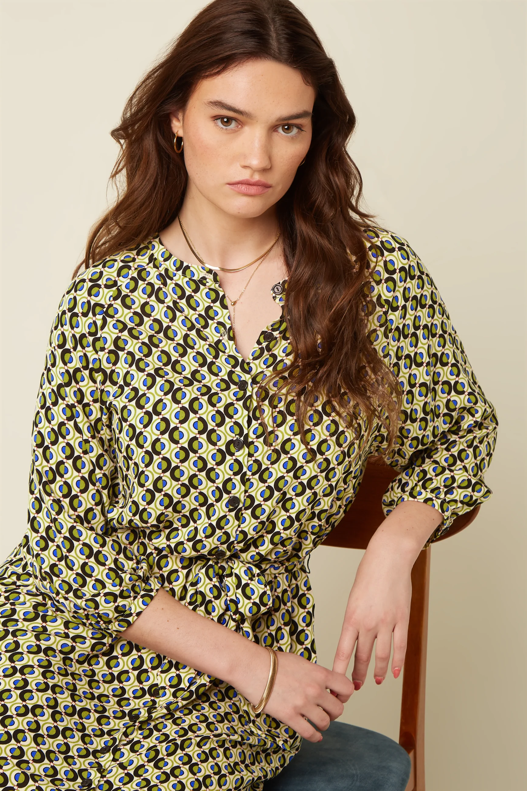 Cybill Dress Dottie - Image 2