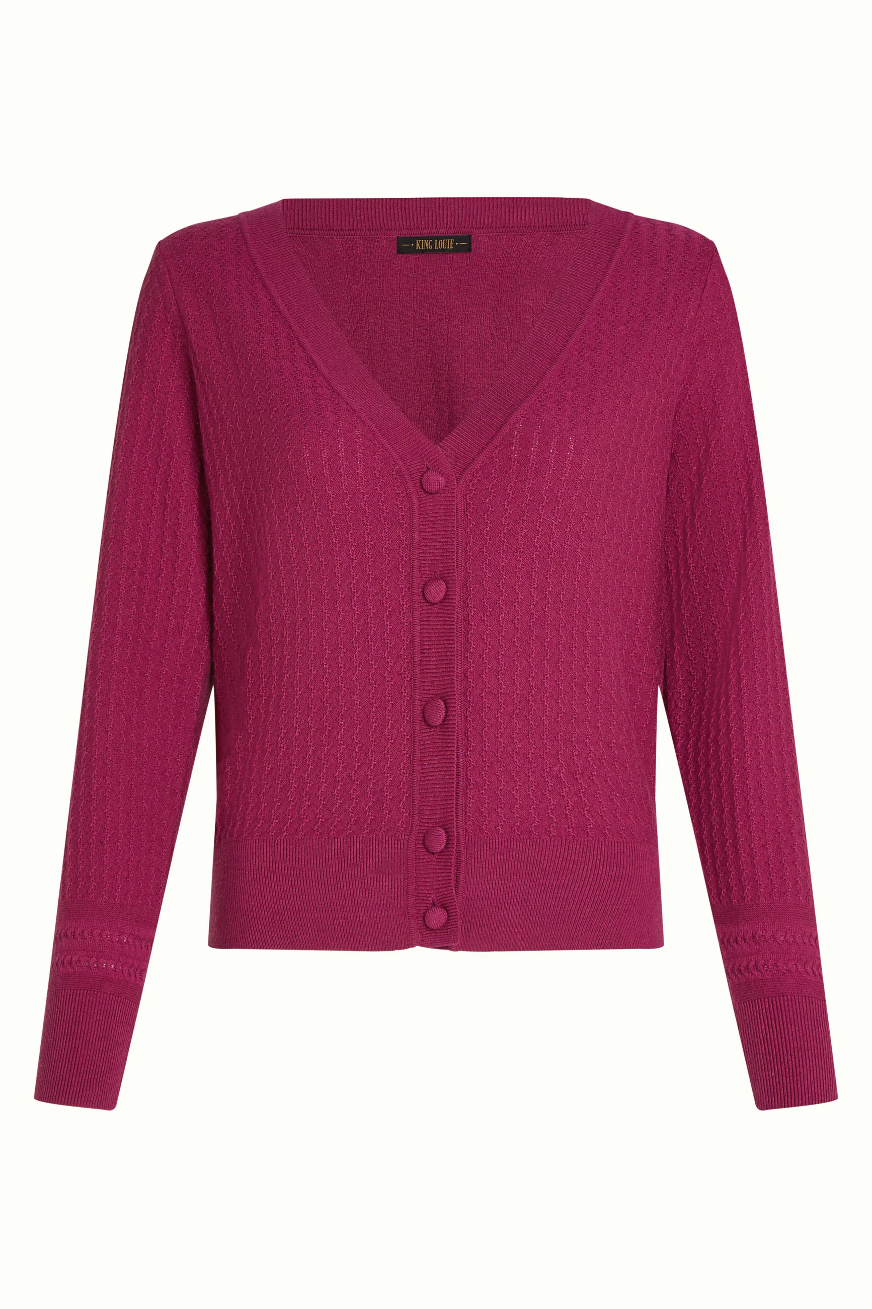 Deep V Cardi Cedar - Image 3