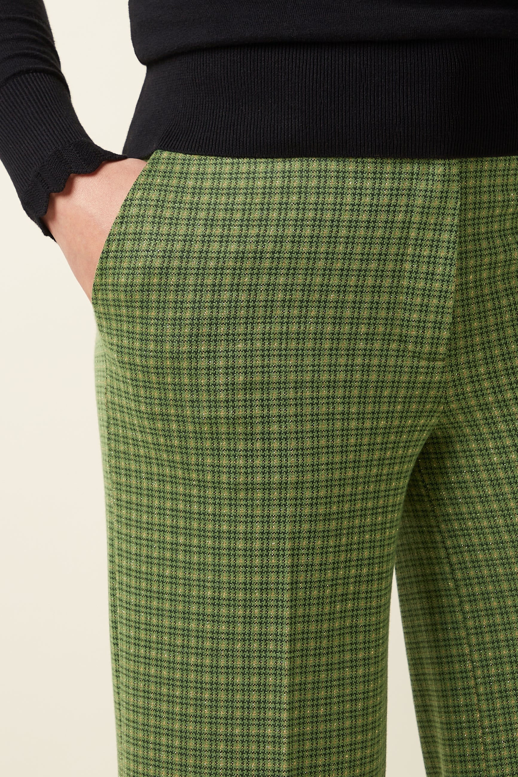 Federica Pants Ivy Check - Image 4