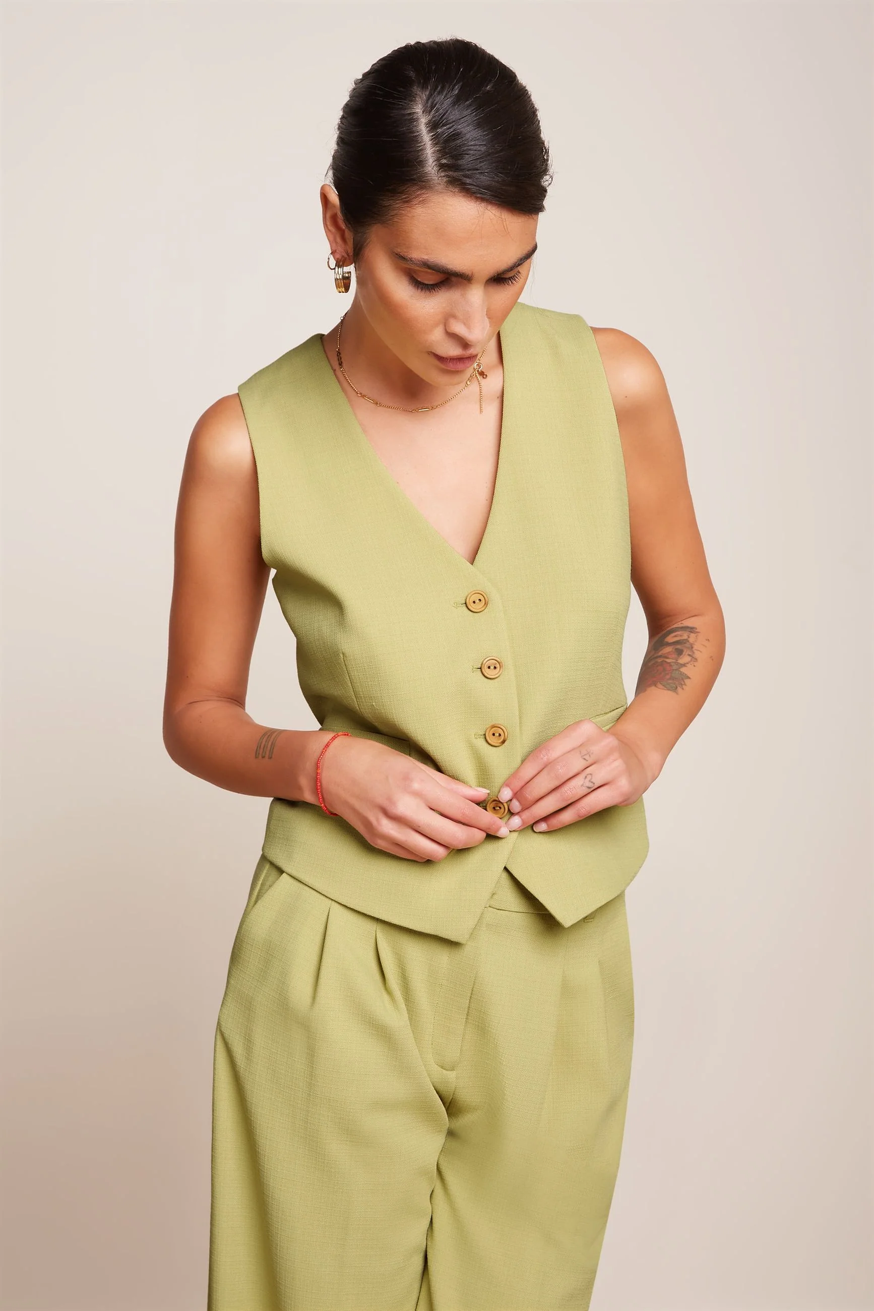 Fintan Cropped Pants Folly - Image 3
