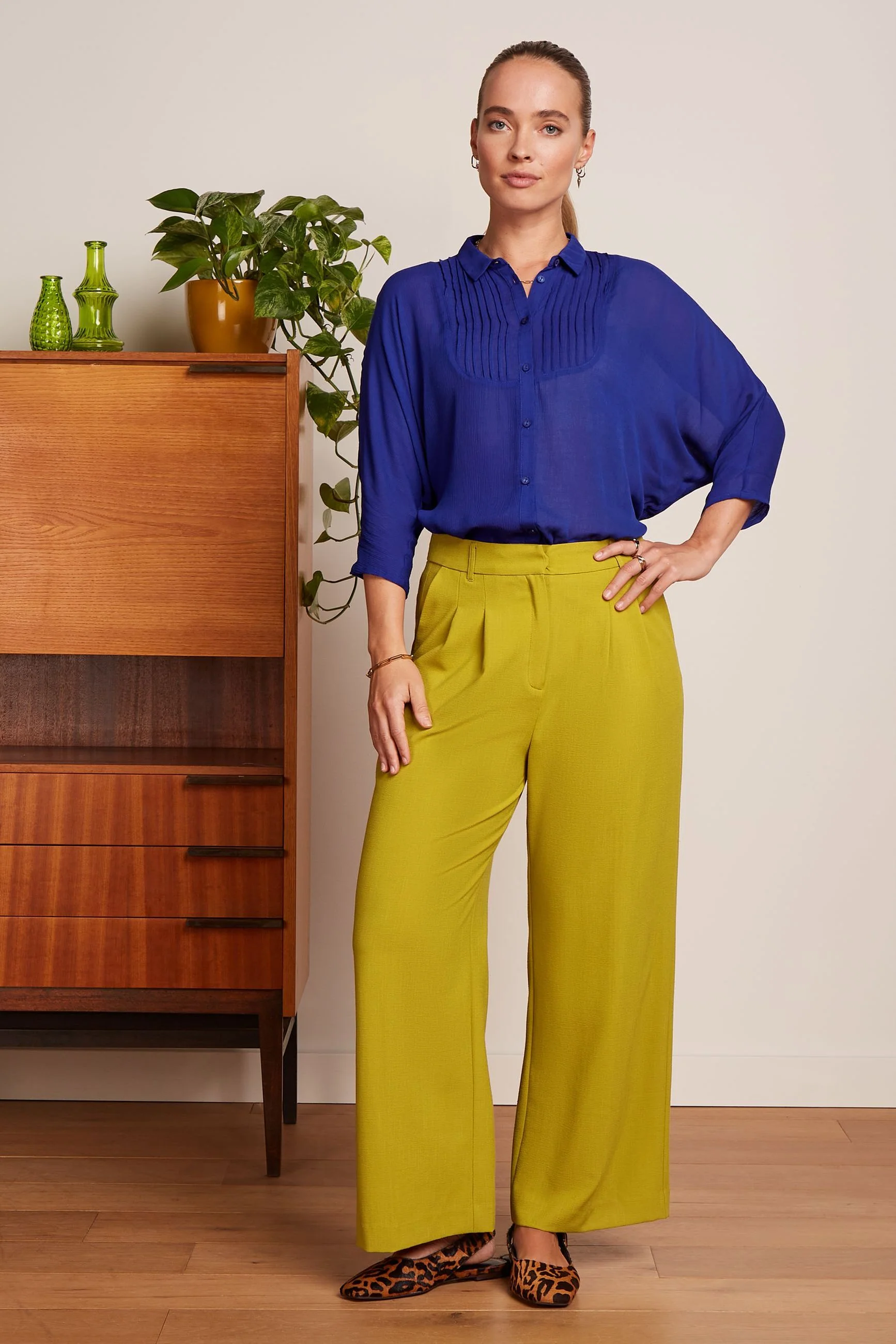 Fintan Cropped Pants Timba