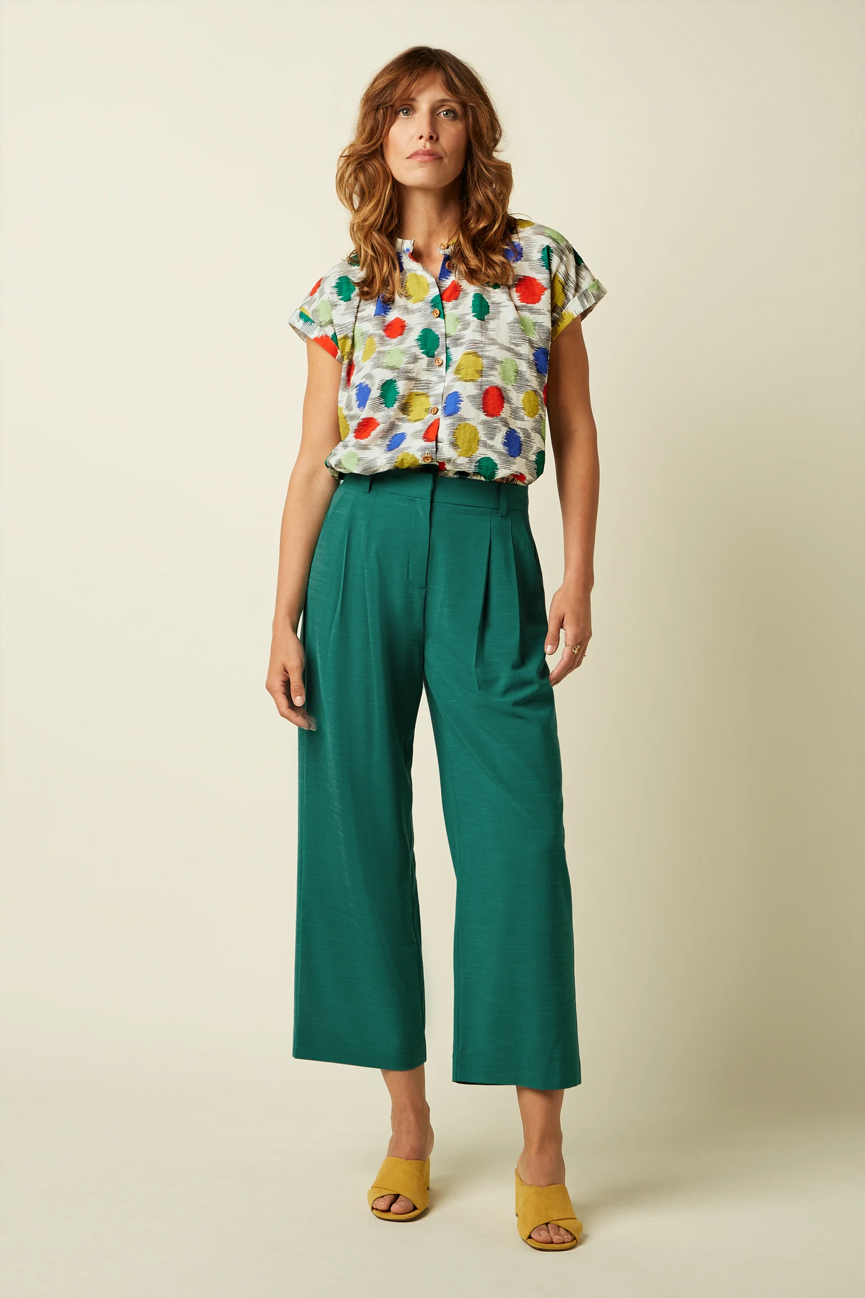 Fintan Cropped Pants Timba - Image 2