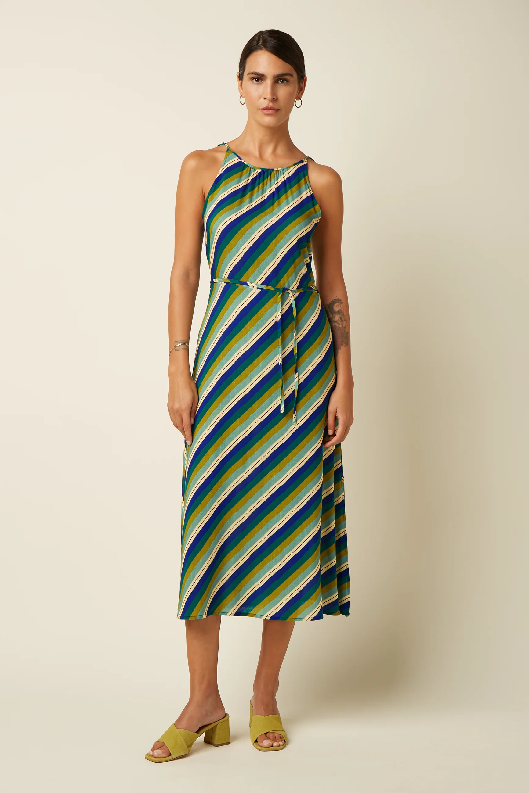 Hazel Midi Dress Cliff