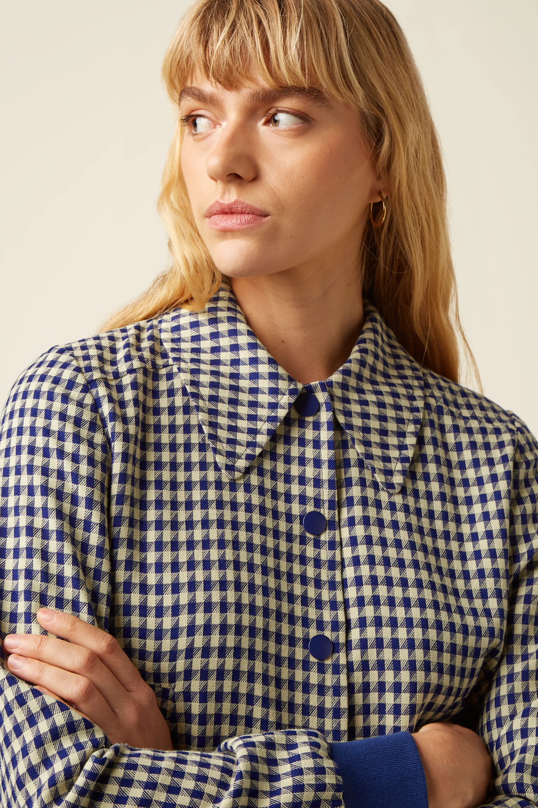 Isa Jacket Pretty Check - Image 3