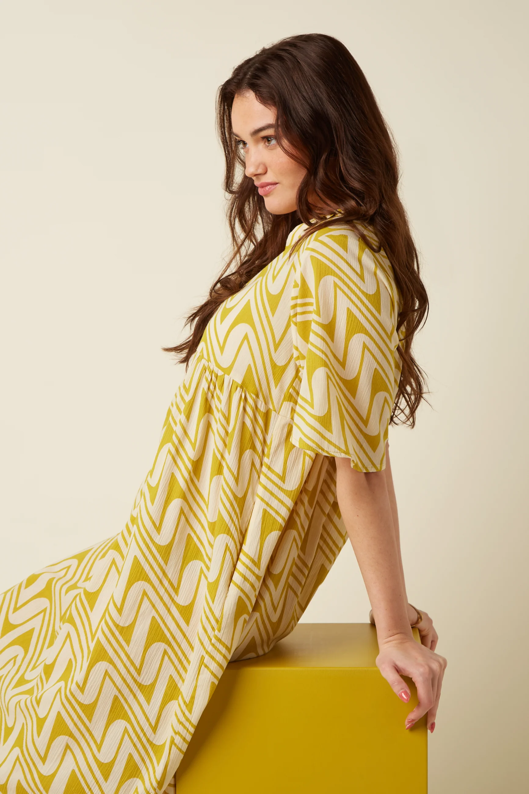 Ivana Dress Laguna Woven - Image 4