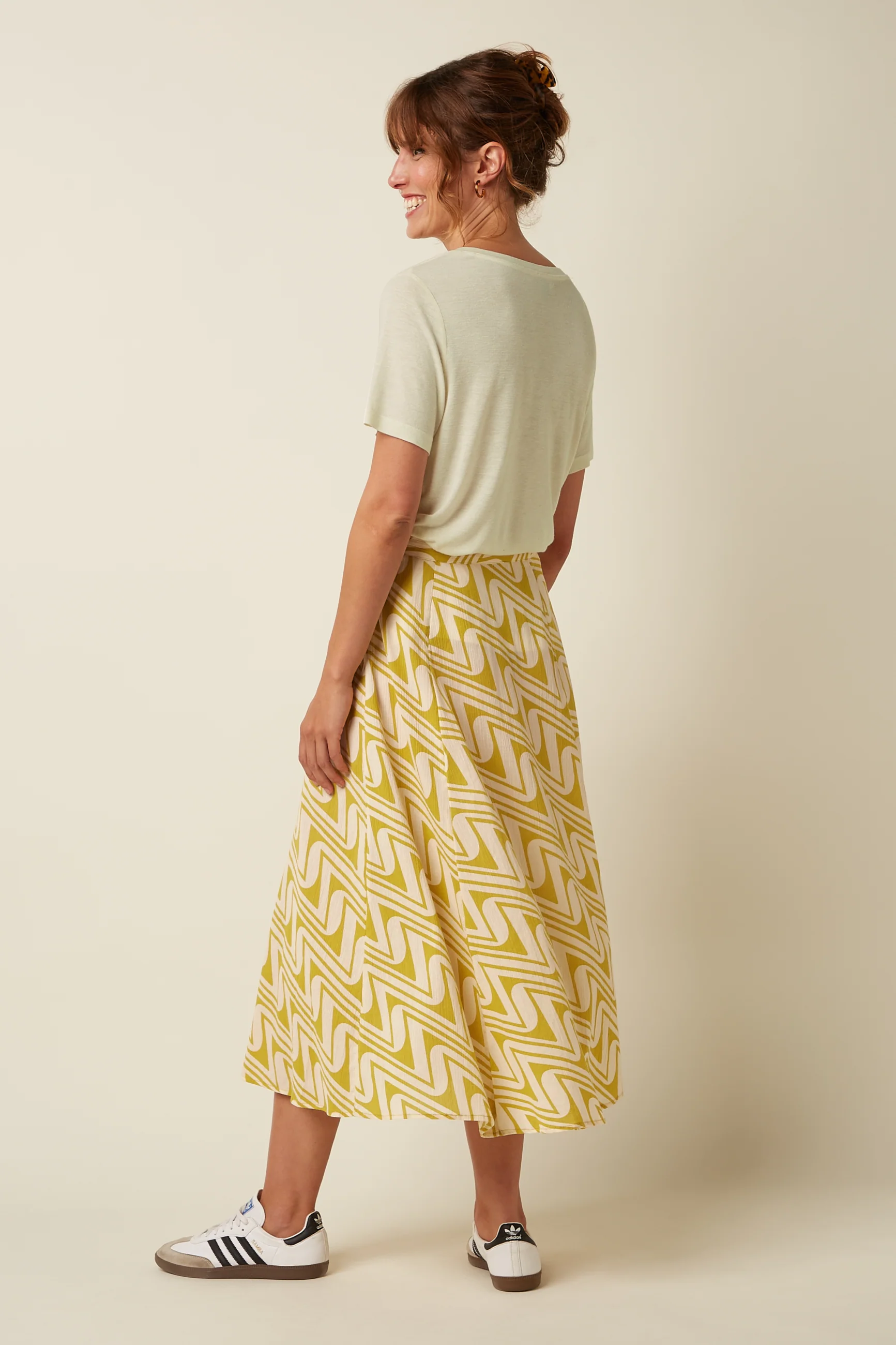 Judy Midi Skirt Laguna Woven - Image 3