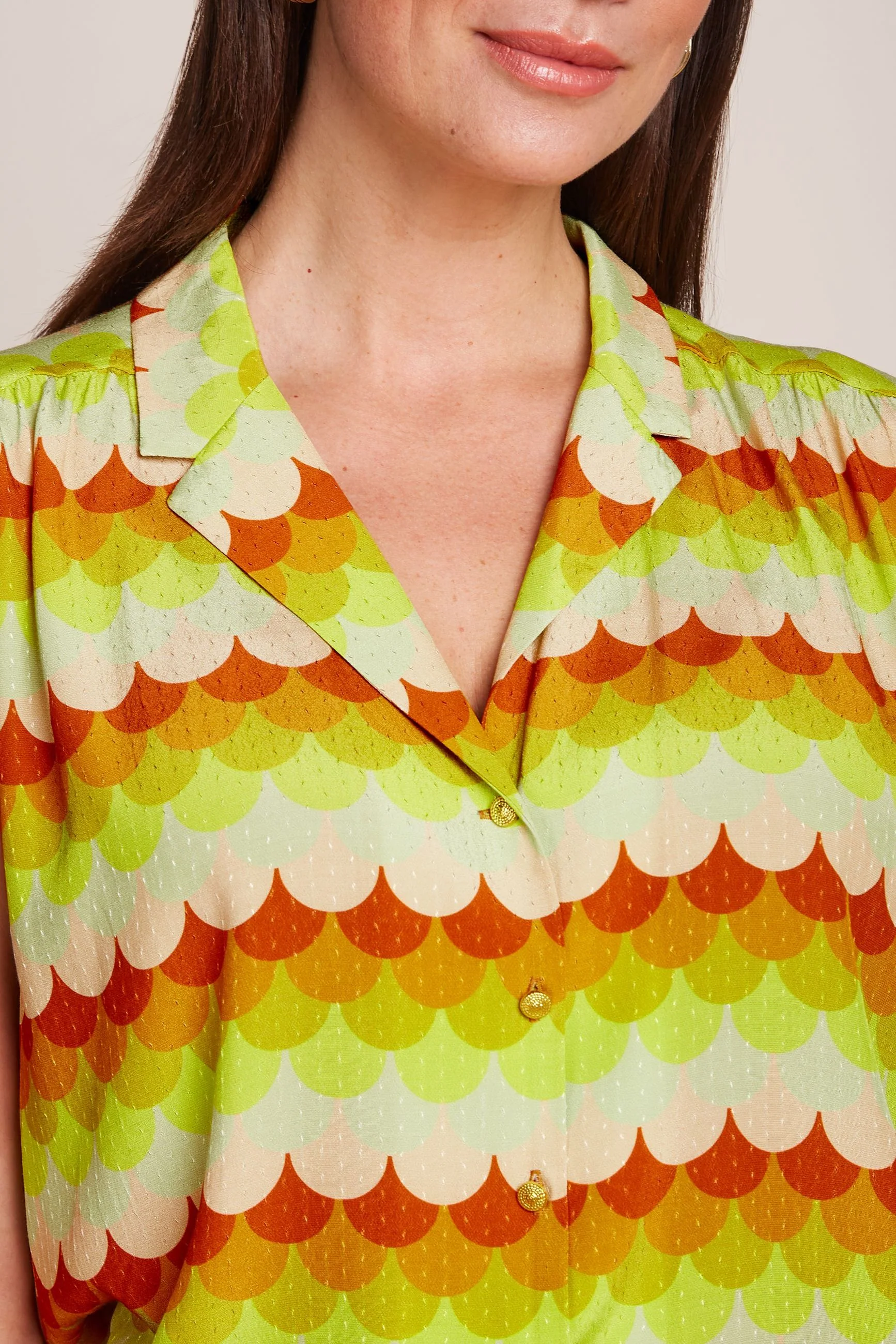 July Blouse Peaches - Image 2