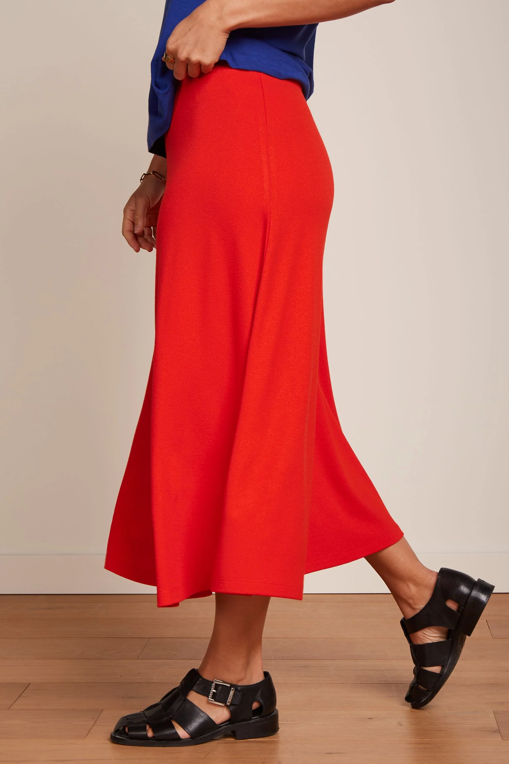 Juno Midi Skirt Milano Crepe - Image 2