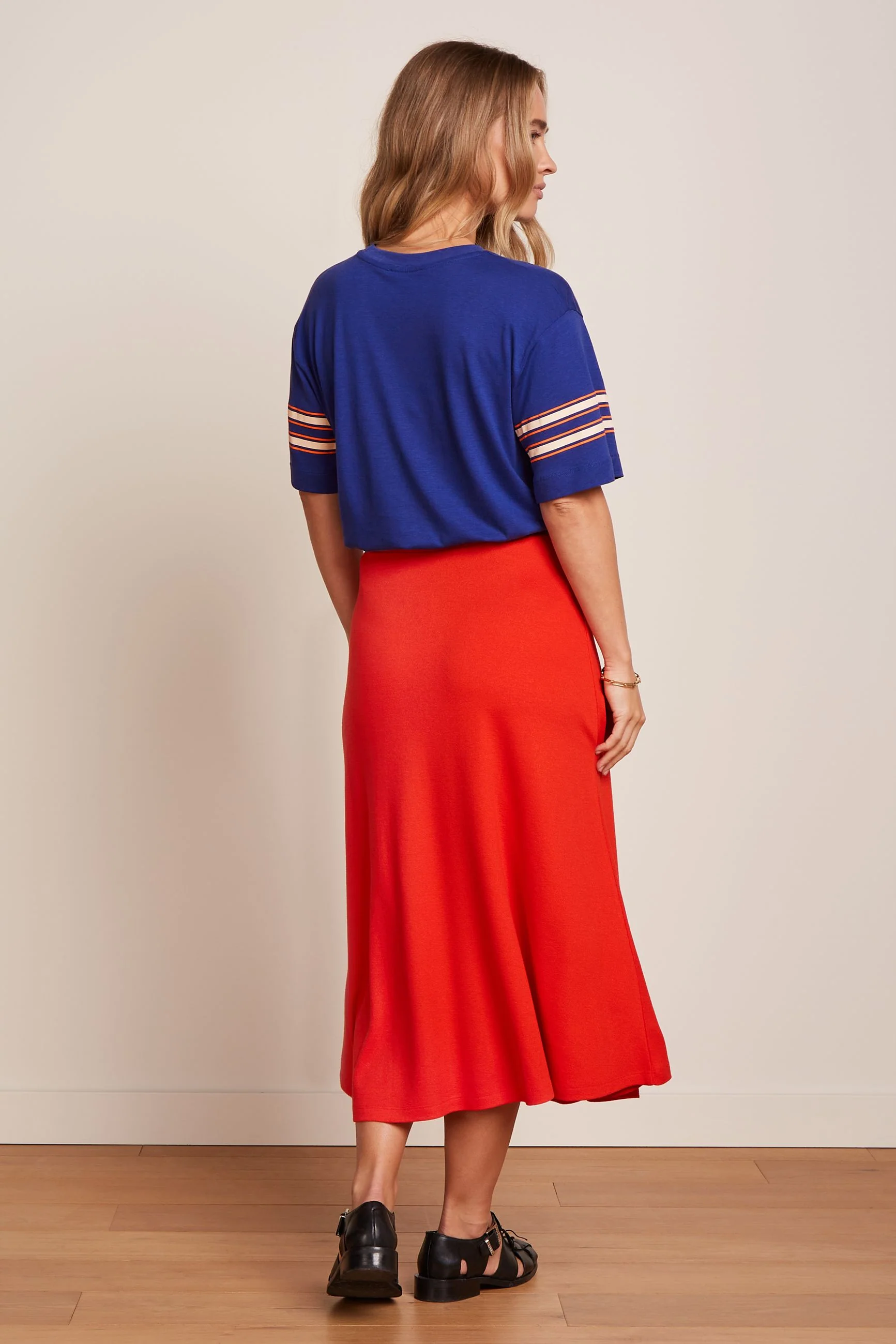 Juno Midi Skirt Milano Crepe - Image 3