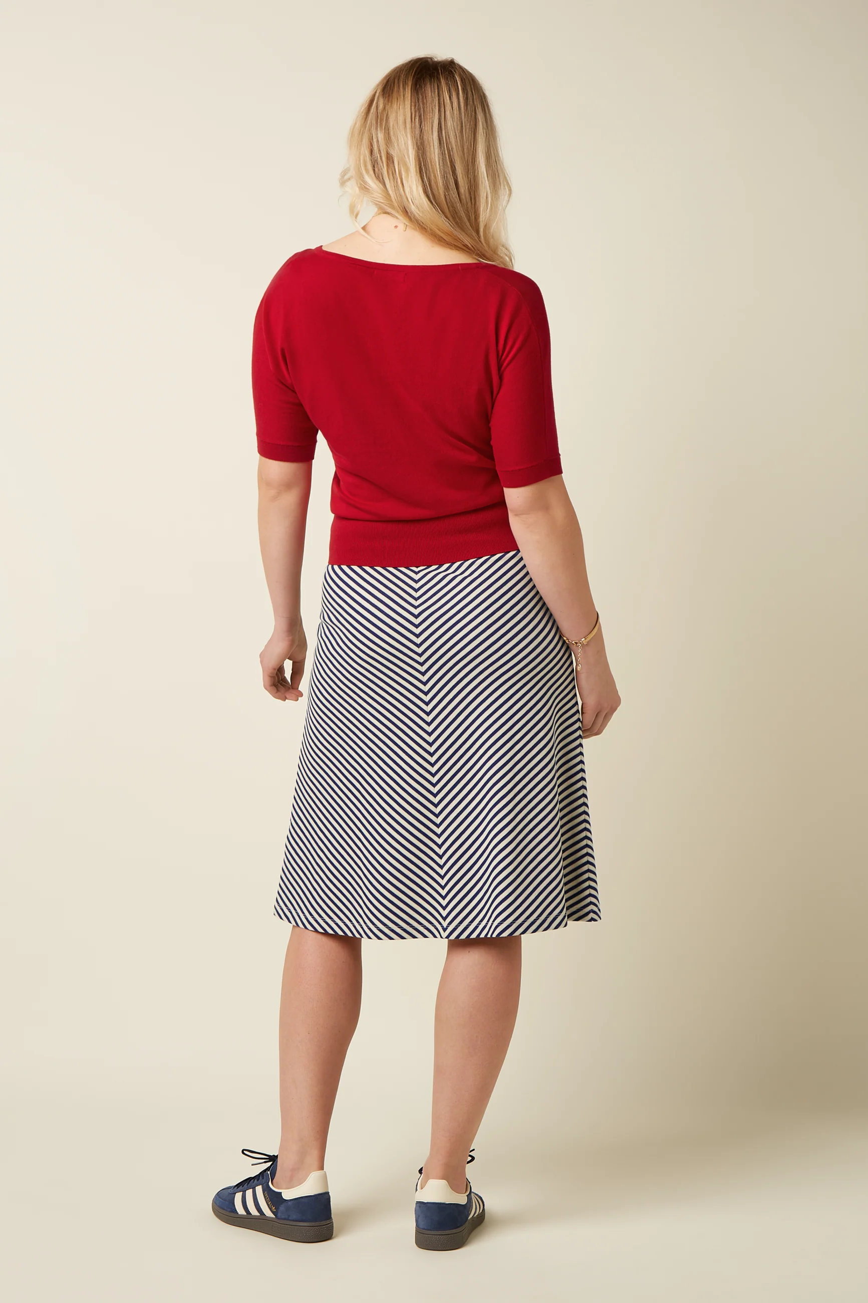 Juno Panel Skirt Mariniere Stripe - Image 3