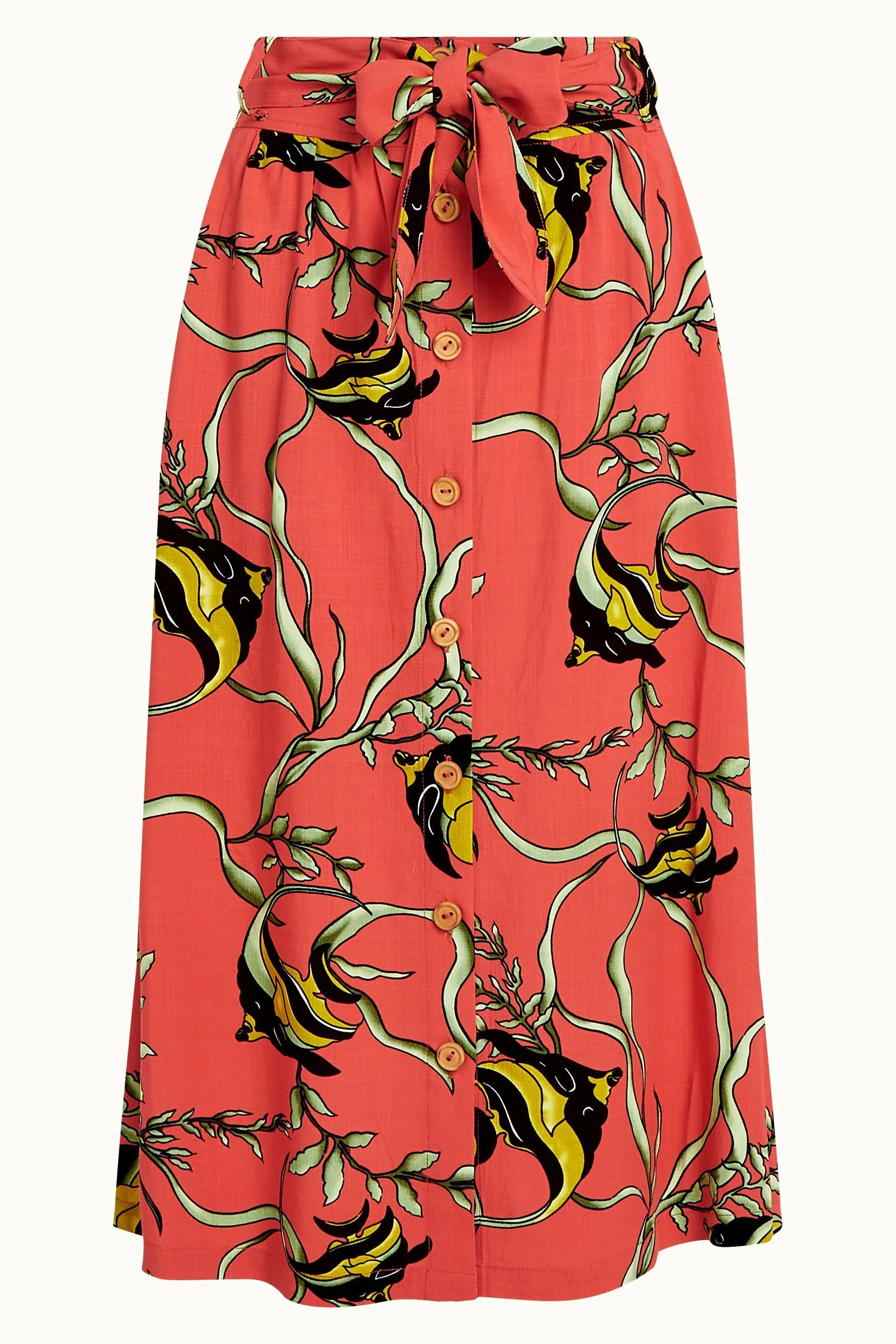Lola Button Skirt Orne - Image 4