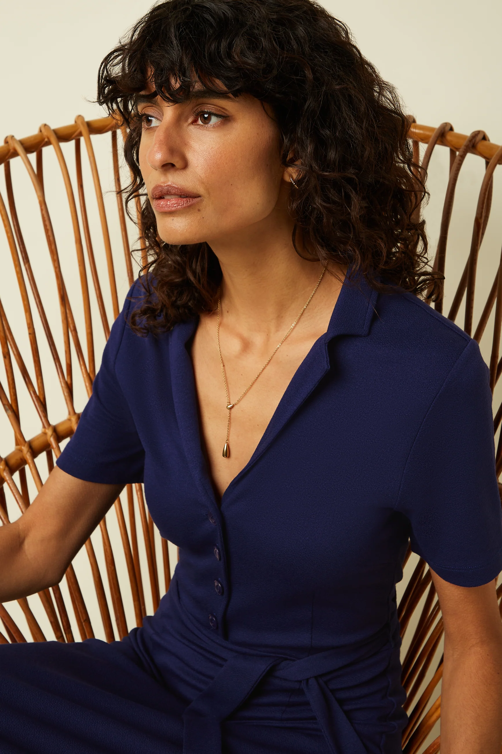Lola Dress Milano Crepe - Image 4