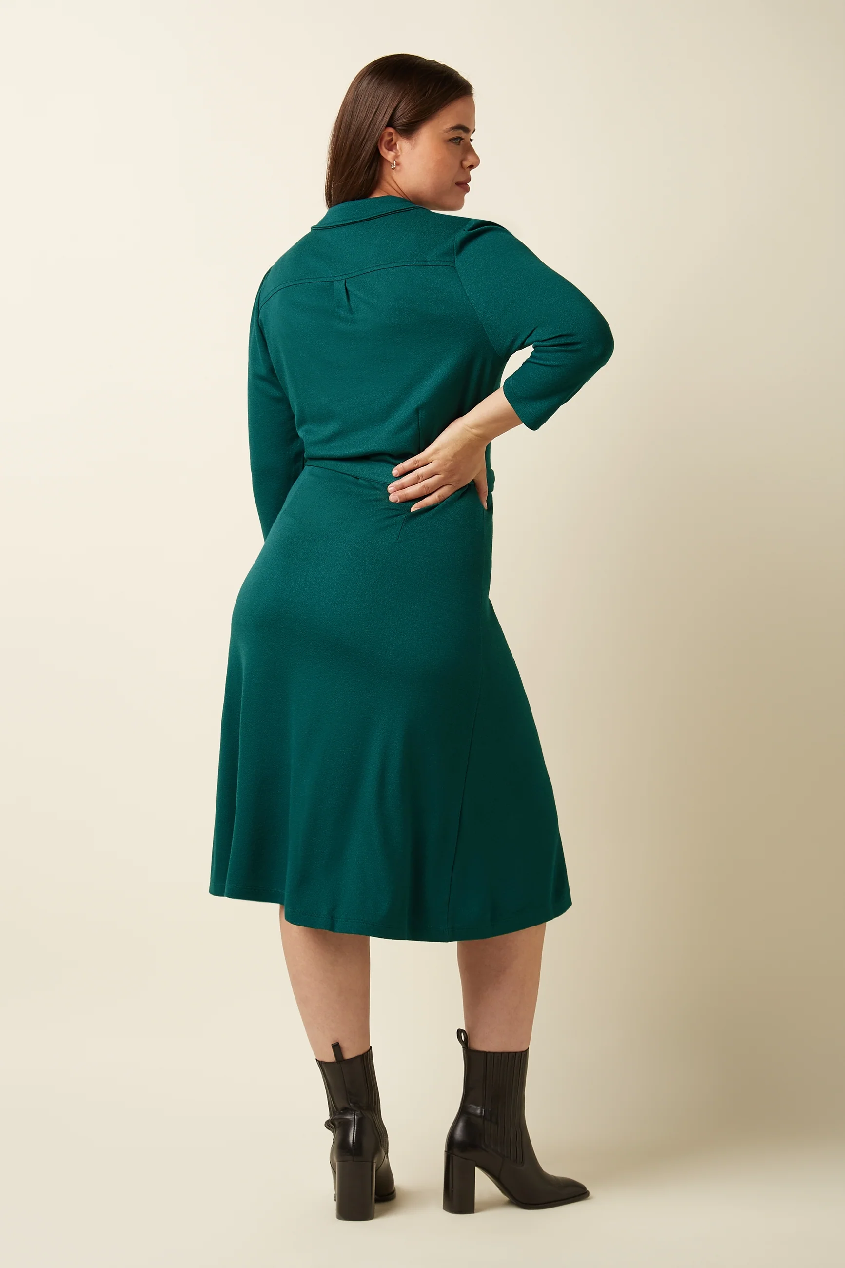 Lola Dress Milano Crepe - Image 3