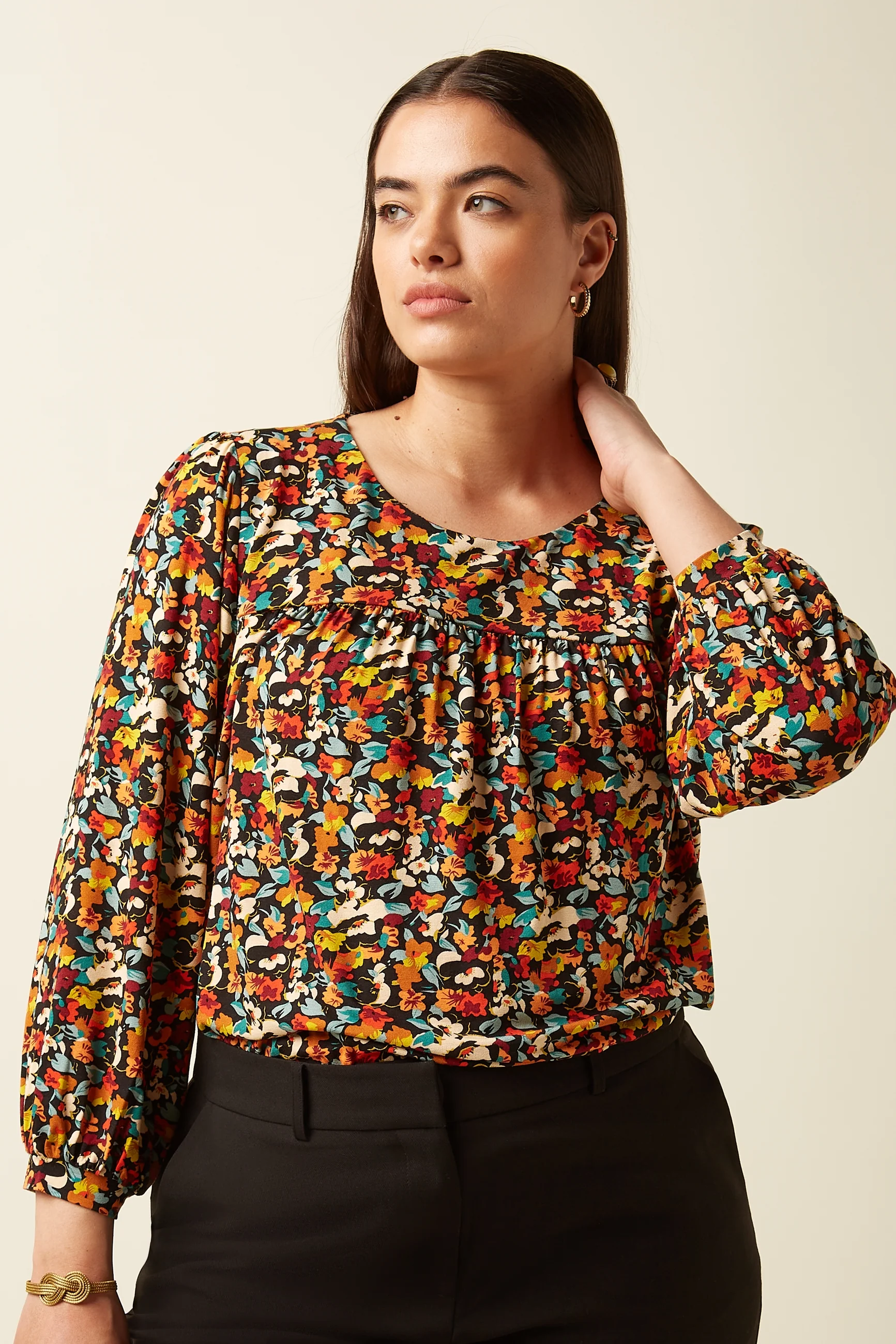 Luella Top Mauve