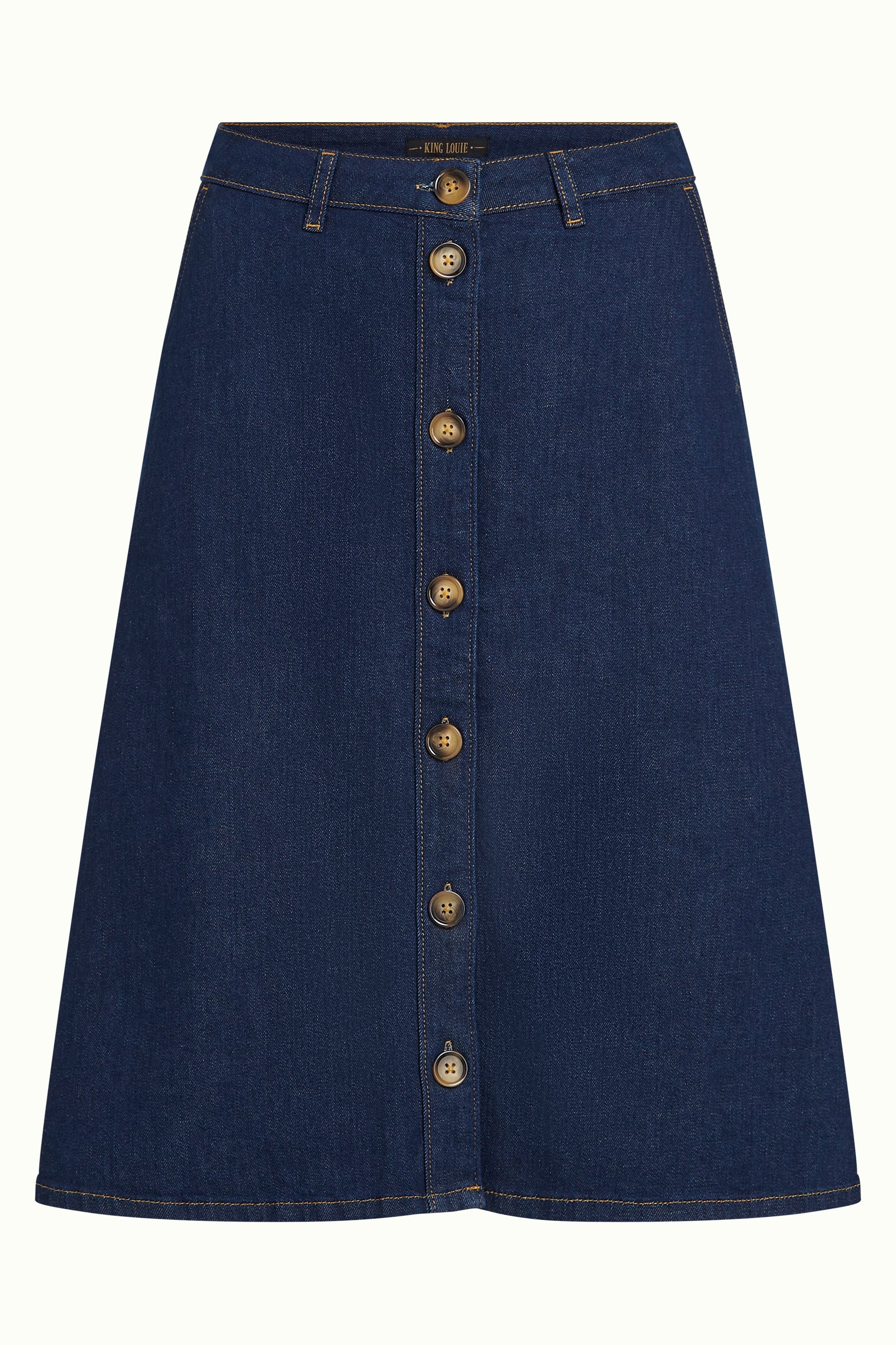 Marie Skirt Onyx Denim - Image 4