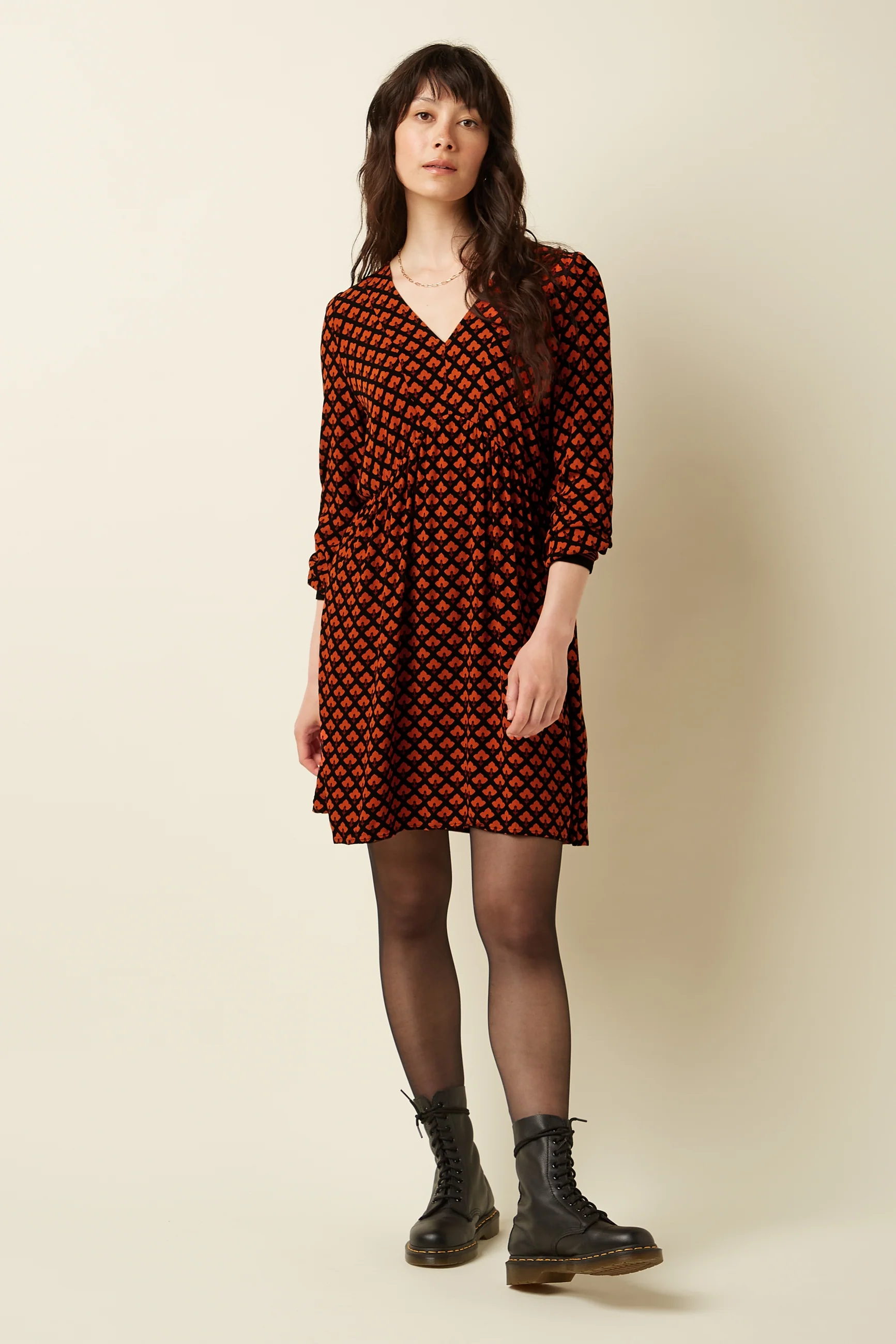 Marjorie Dress Moire - Image 2