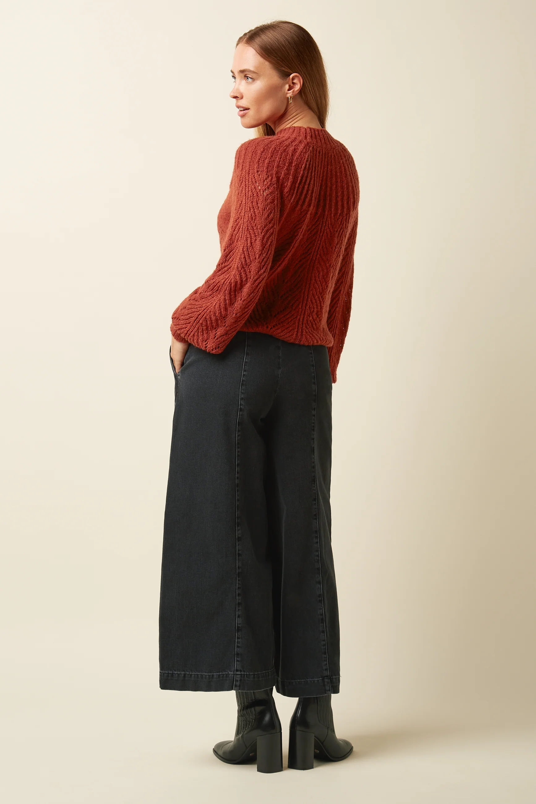 Melody Sailor Pants Rock Denim - Image 3