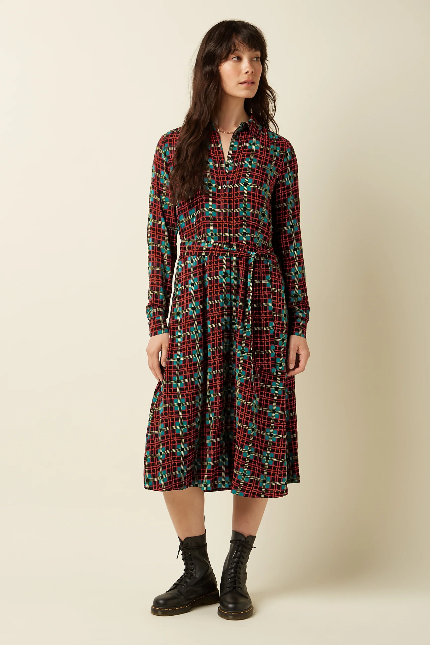 Olive Dress Duna - Image 3