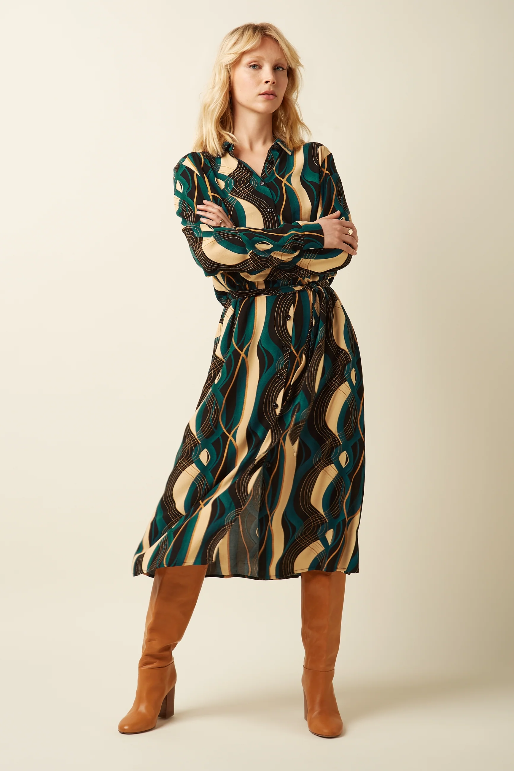 Olive Dress Elysse - Image 2