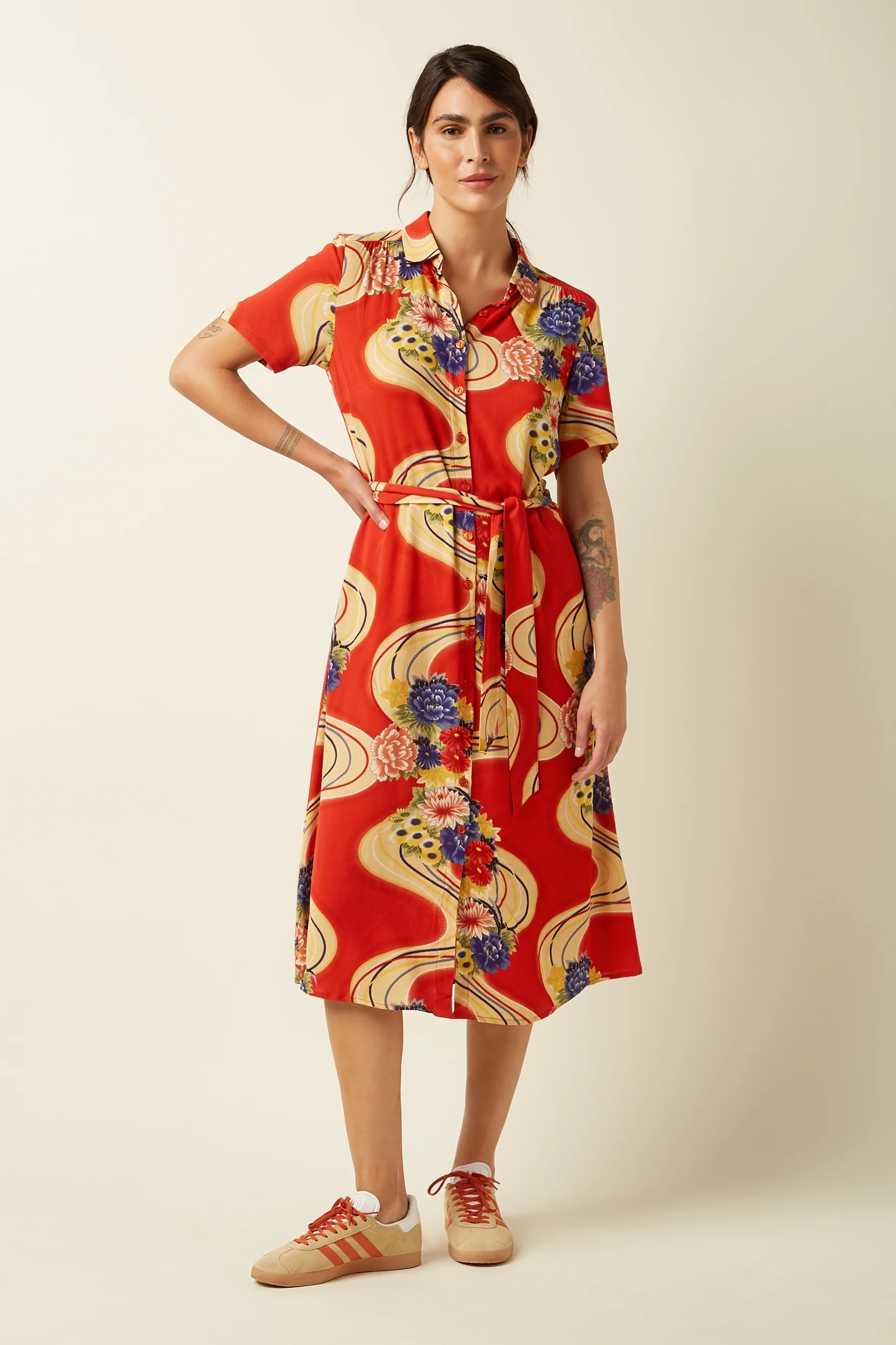 Olive Dress Ember