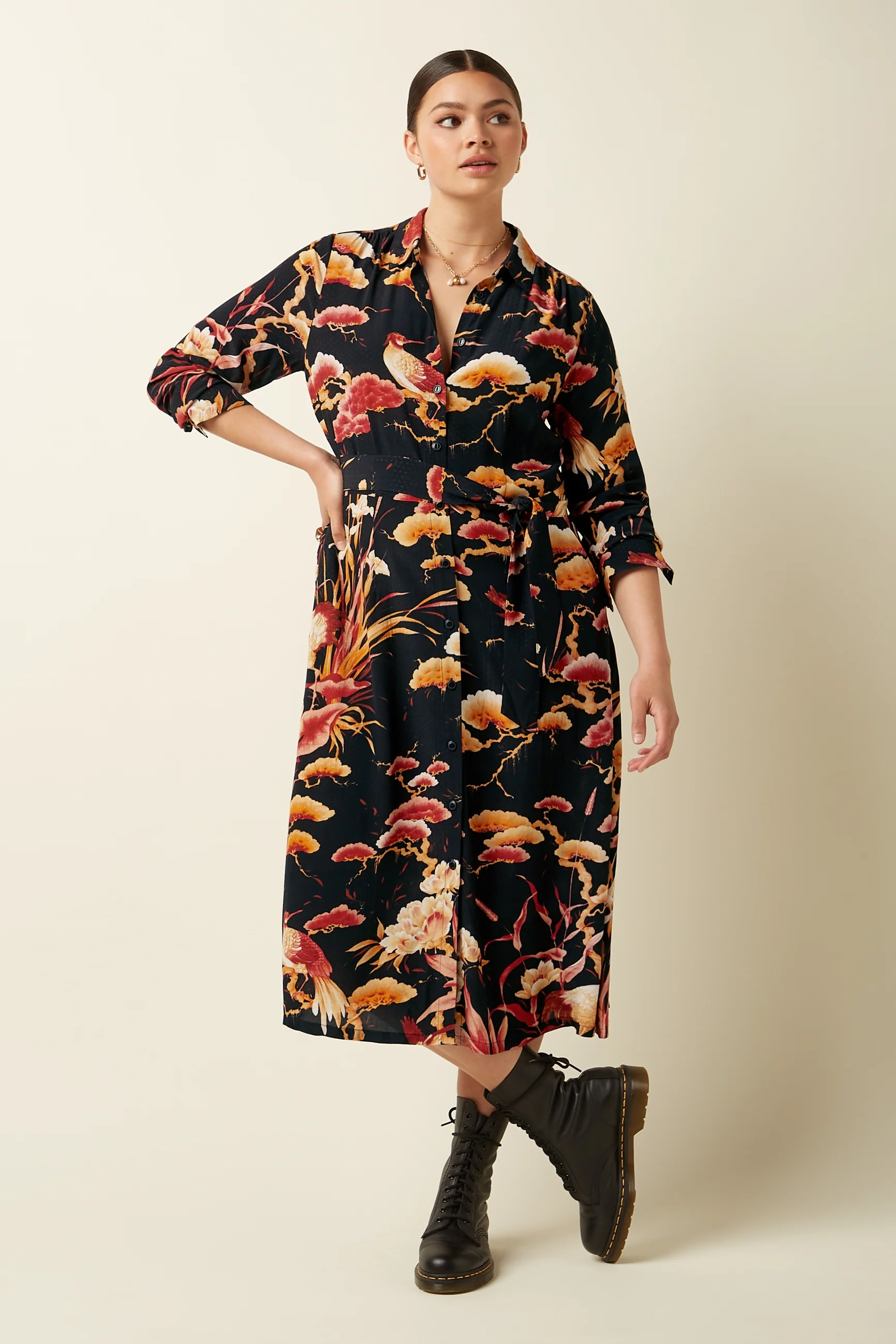 Olive Dress Neve - Image 2