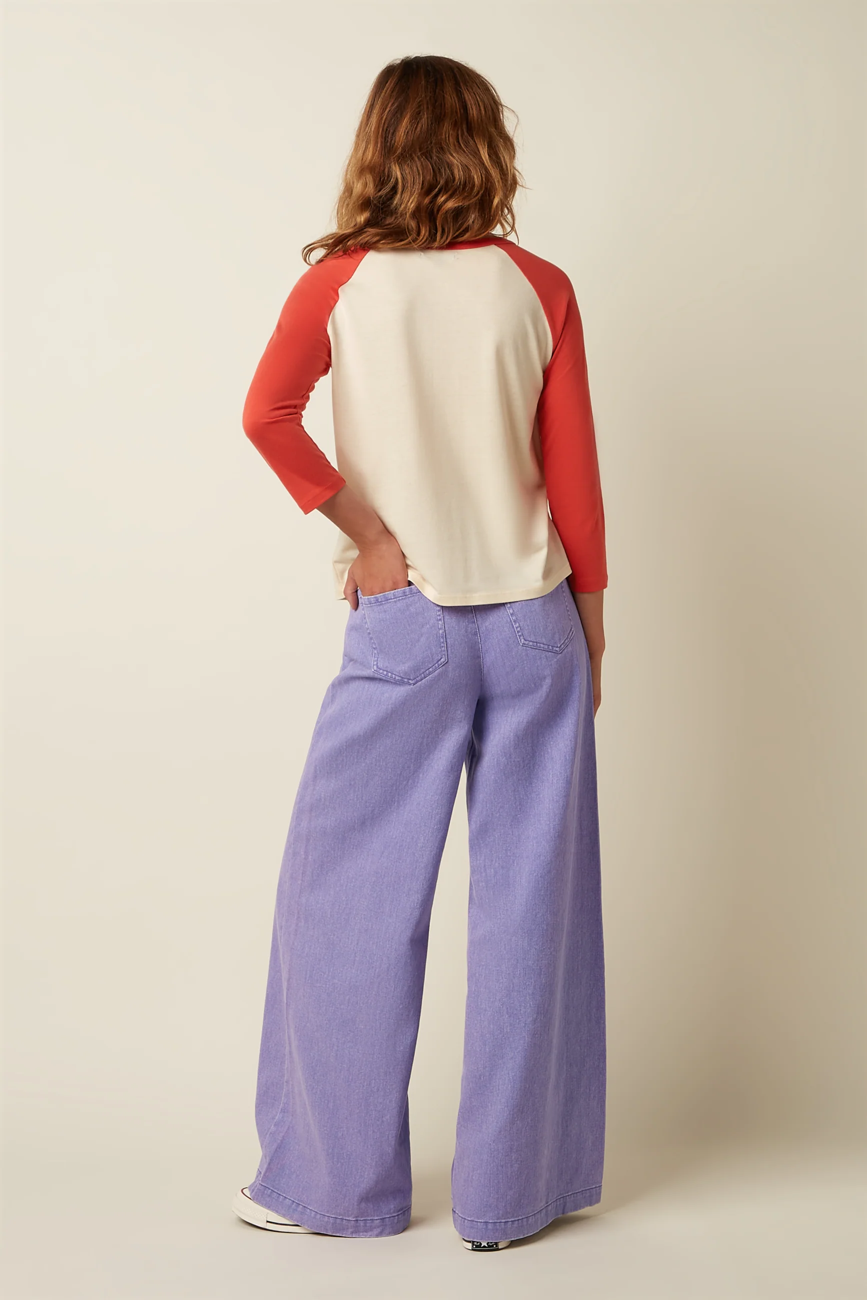 Raglan Tee Placement Print - Image 3