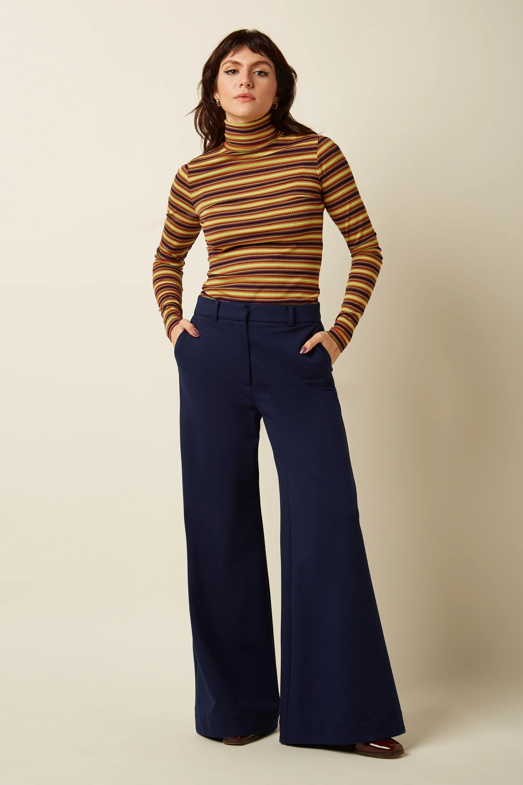 Rollneck Top Eira Stripe - Image 2