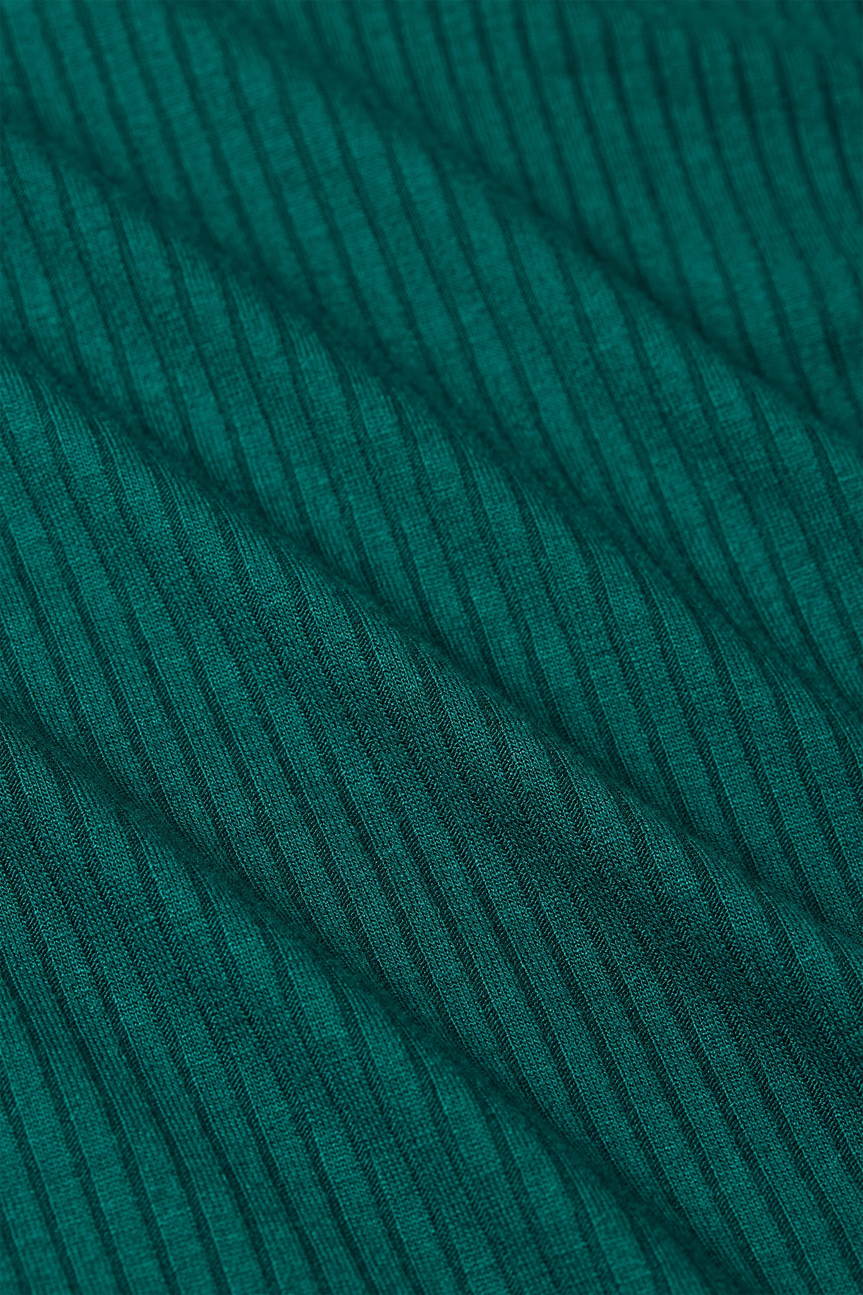 Rollneck Top Uni Rib - Image 5