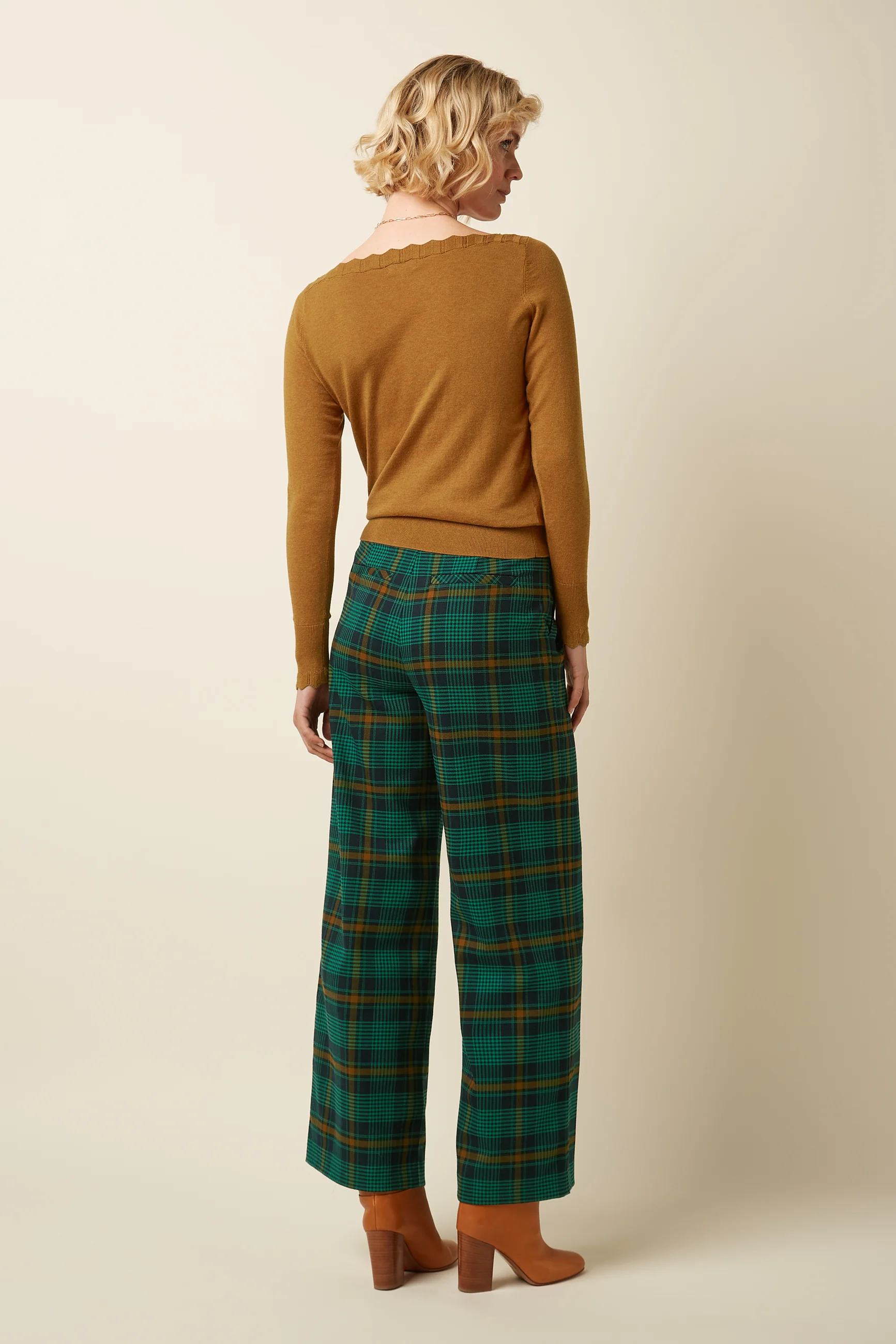 Rosa Pants Leeds Check - Image 4