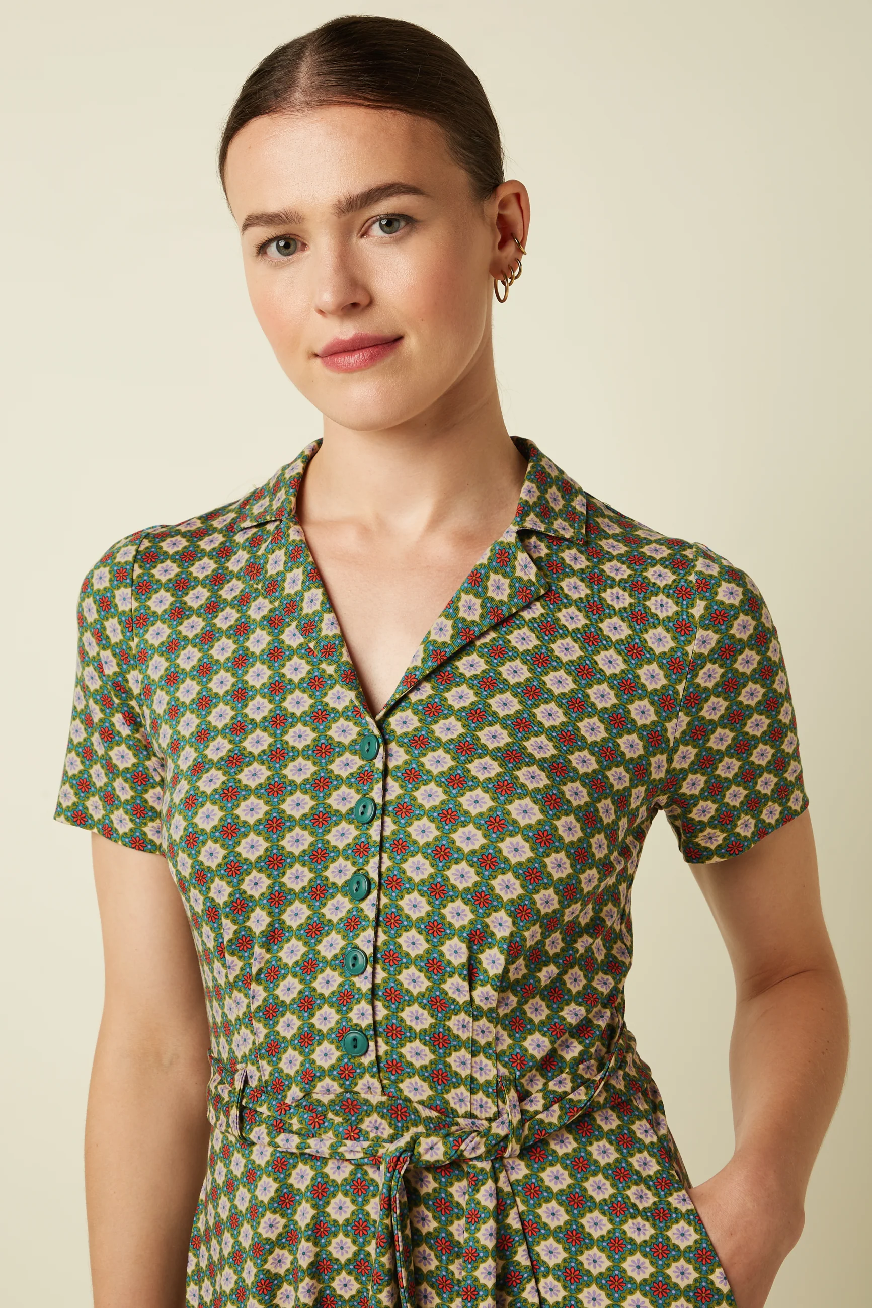 Sheeva Dress Jade - Image 2