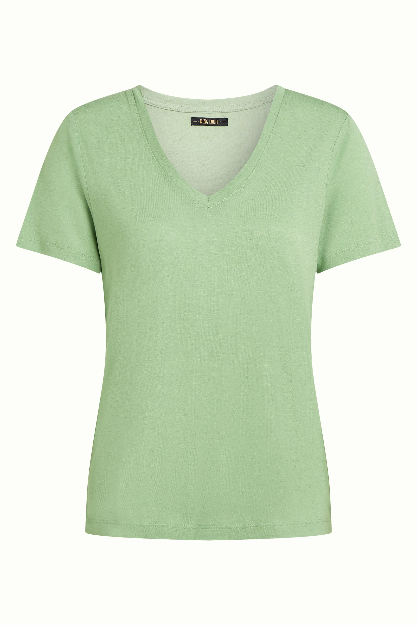 V-Neck Top Marsy Linen - Image 3