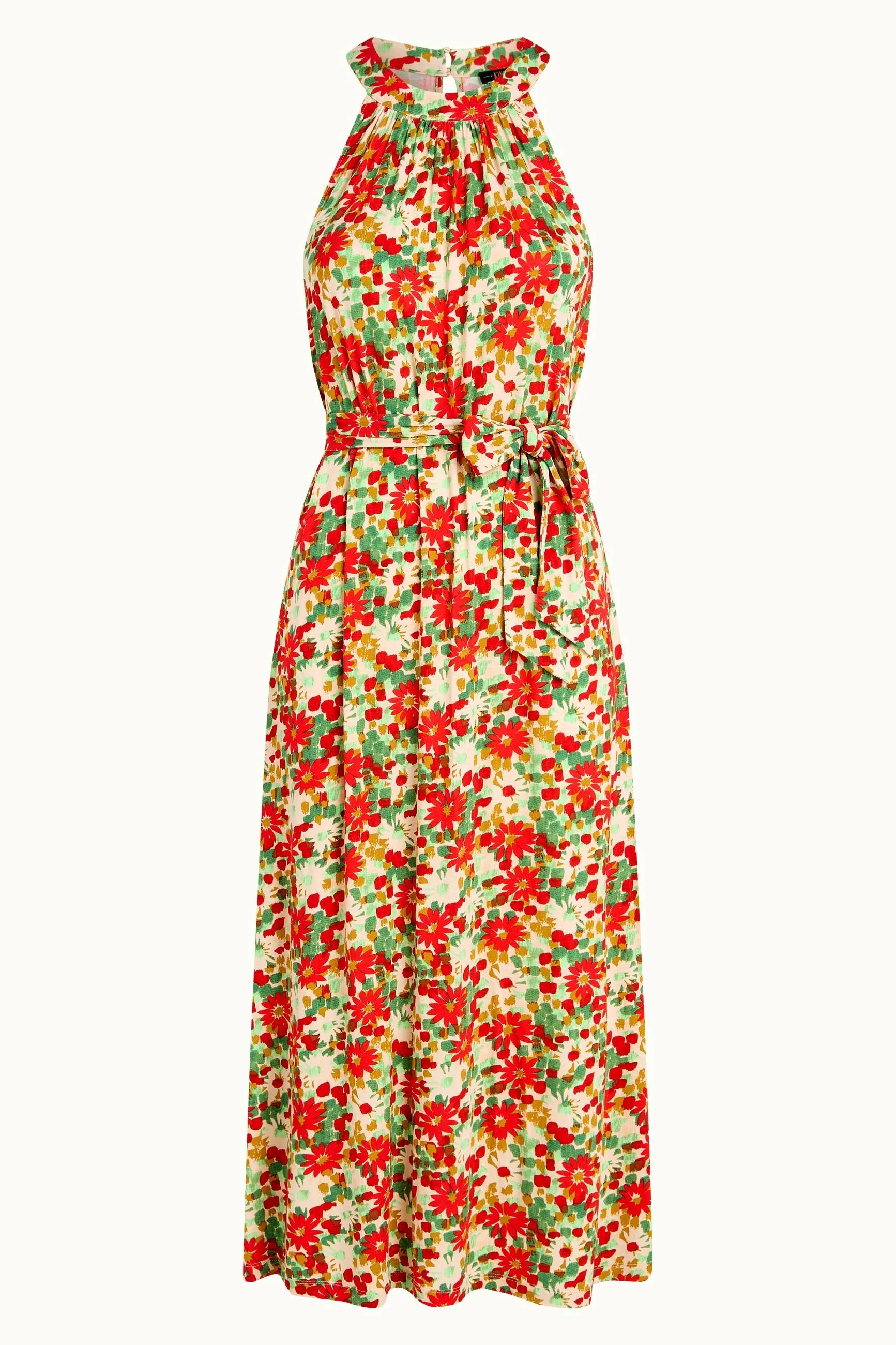 Virna Midi Dress Punch - Image 4